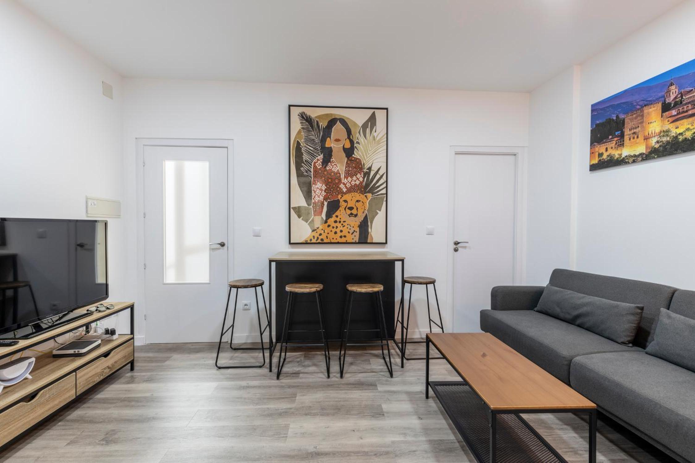 Apartamento de dos habitaciones