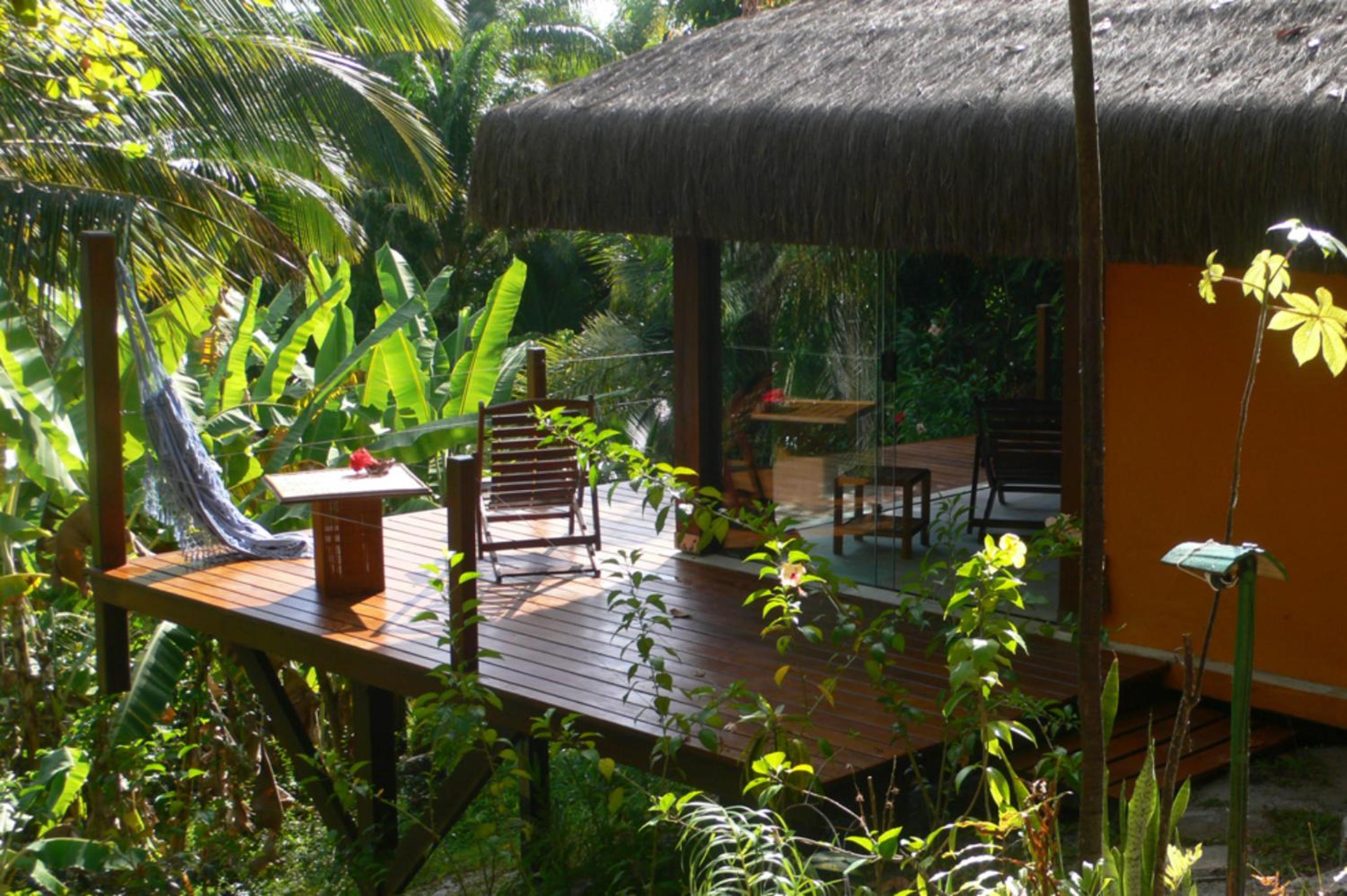 Luxury Bungalow with Air Conditioner and Private Balcony - Annex