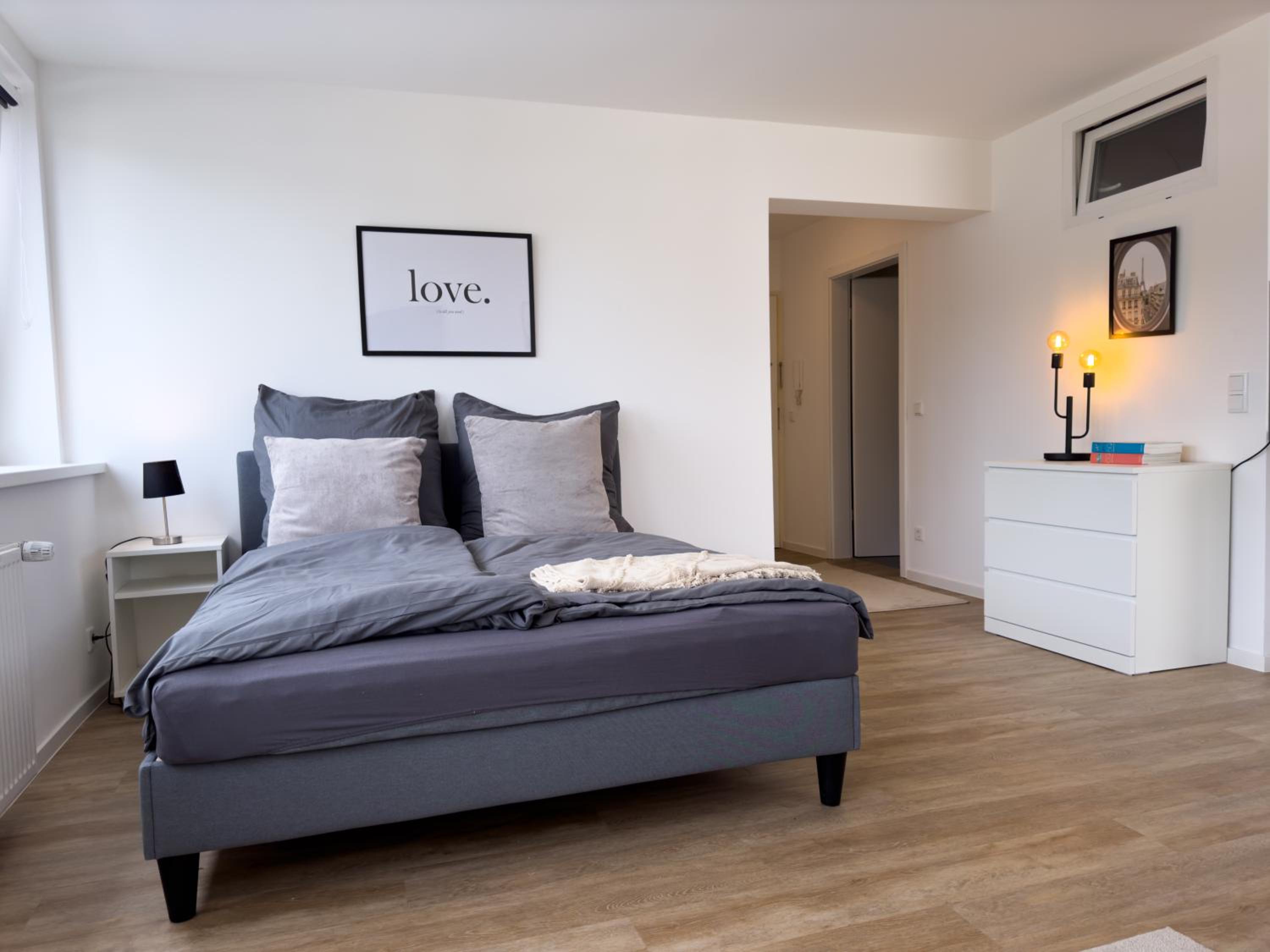 One-Bedroom Apartment with Garden View