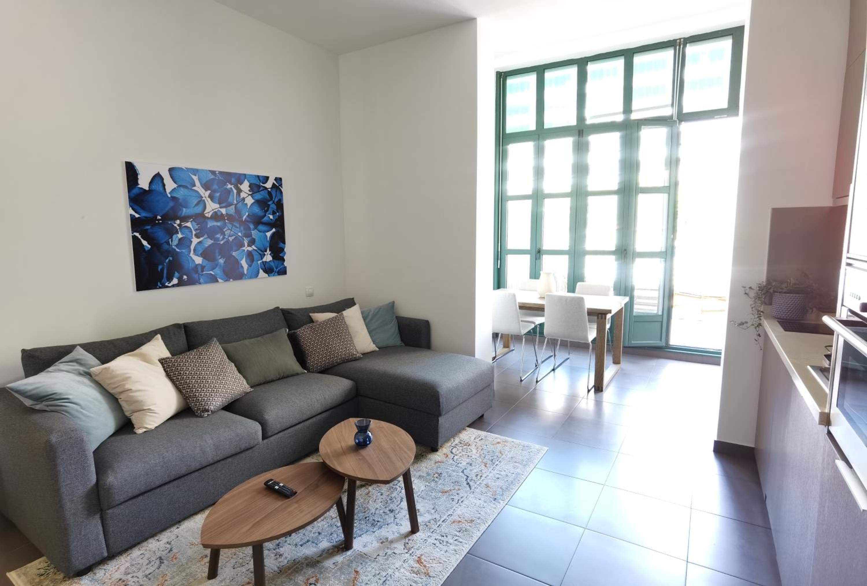 Apartamento de una habitación con terraza