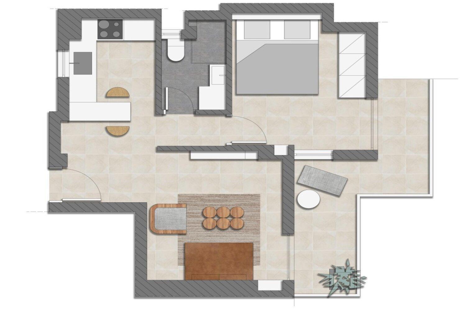 Allure One-Bedroom Apartment photo 3