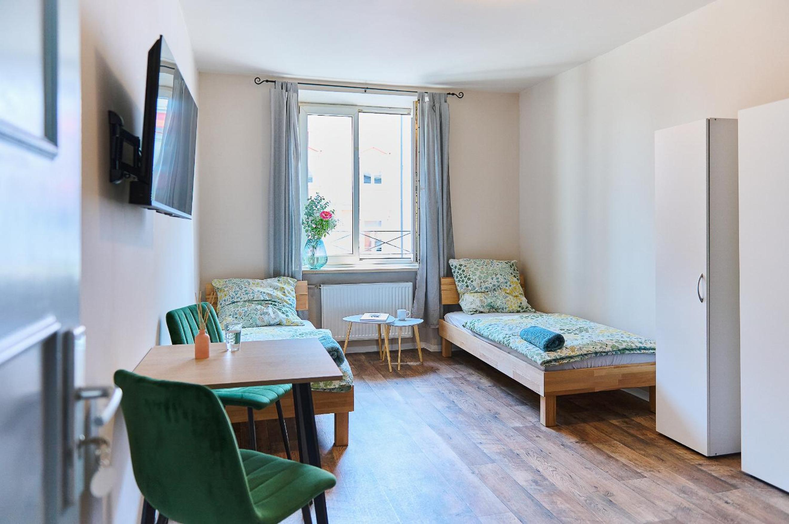 Twin Room with Shared Bathroom