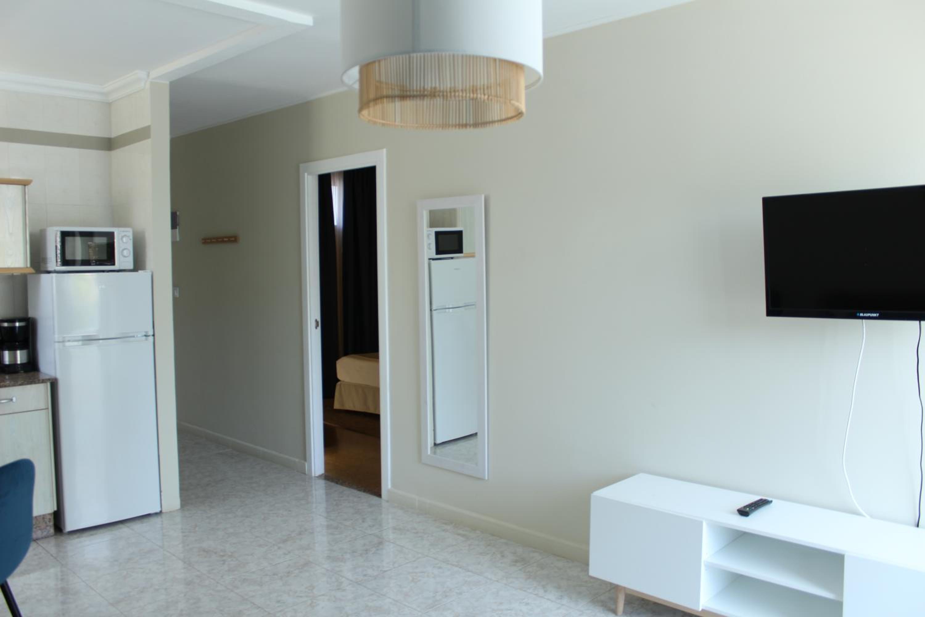 Apartamento de dos habitaciones con balcón