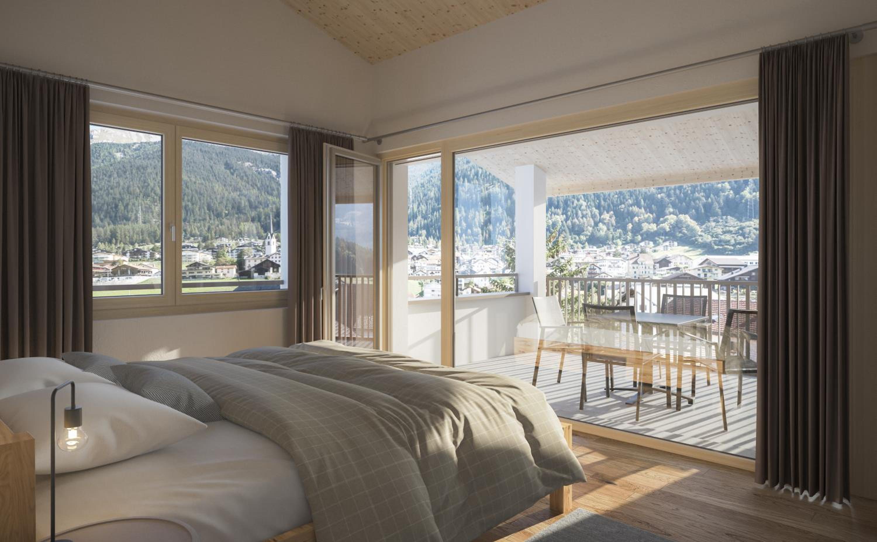 One-Bedroom Apartment with Balcony photo 1