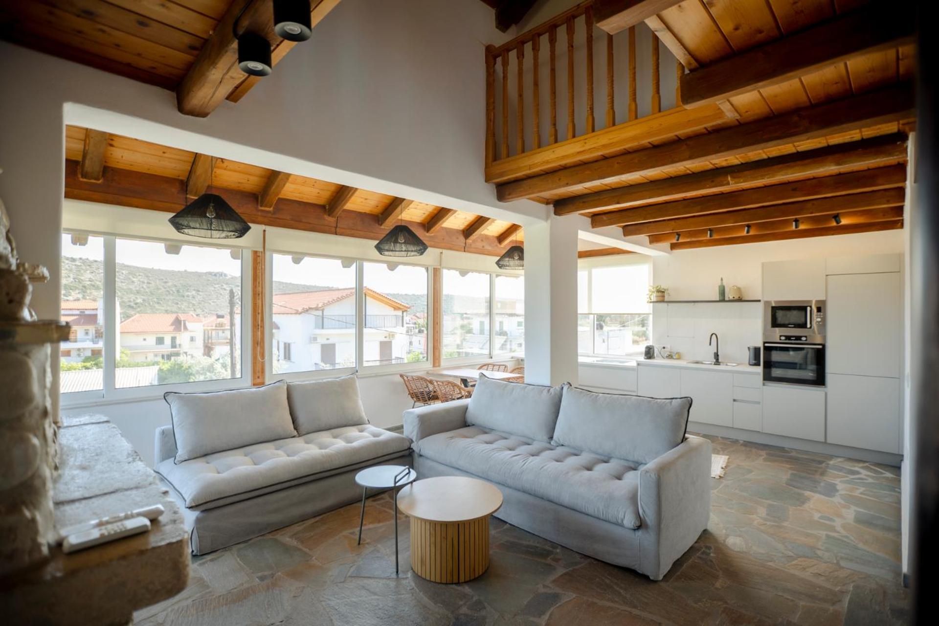 Three-Bedroom Apartment with Sea View