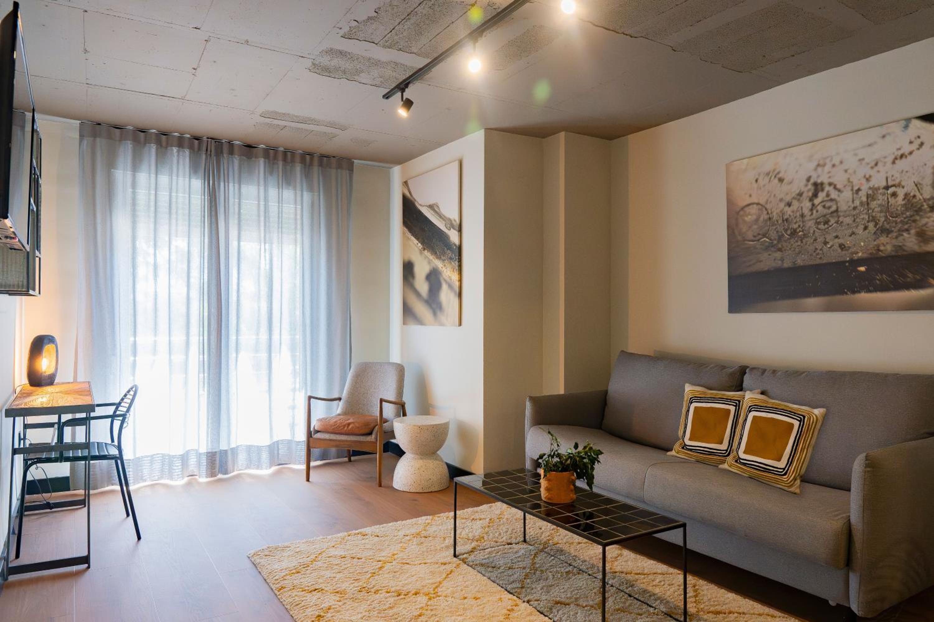 Apartamento de un dormitorio con vista exterior