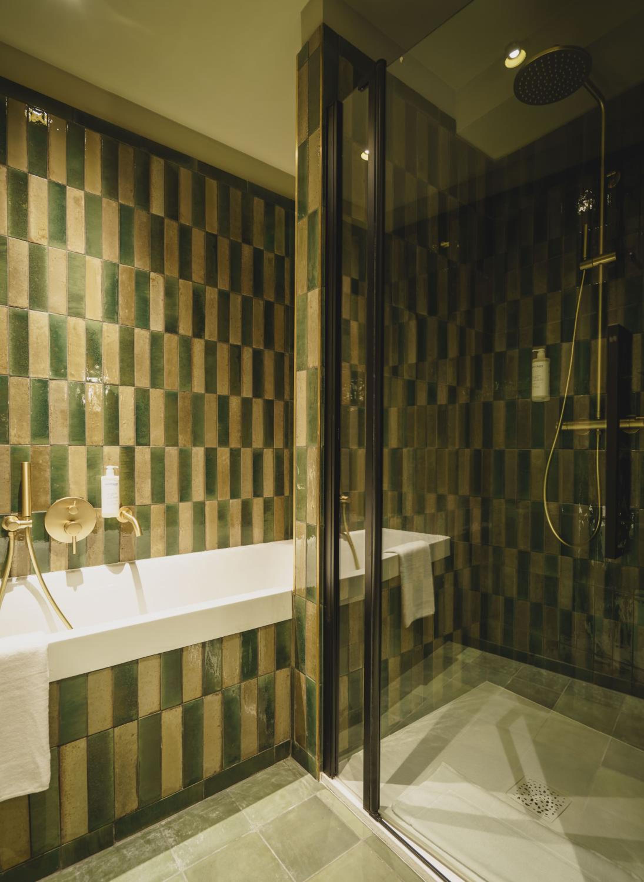 Junior Suite Shower Bath and Balcony