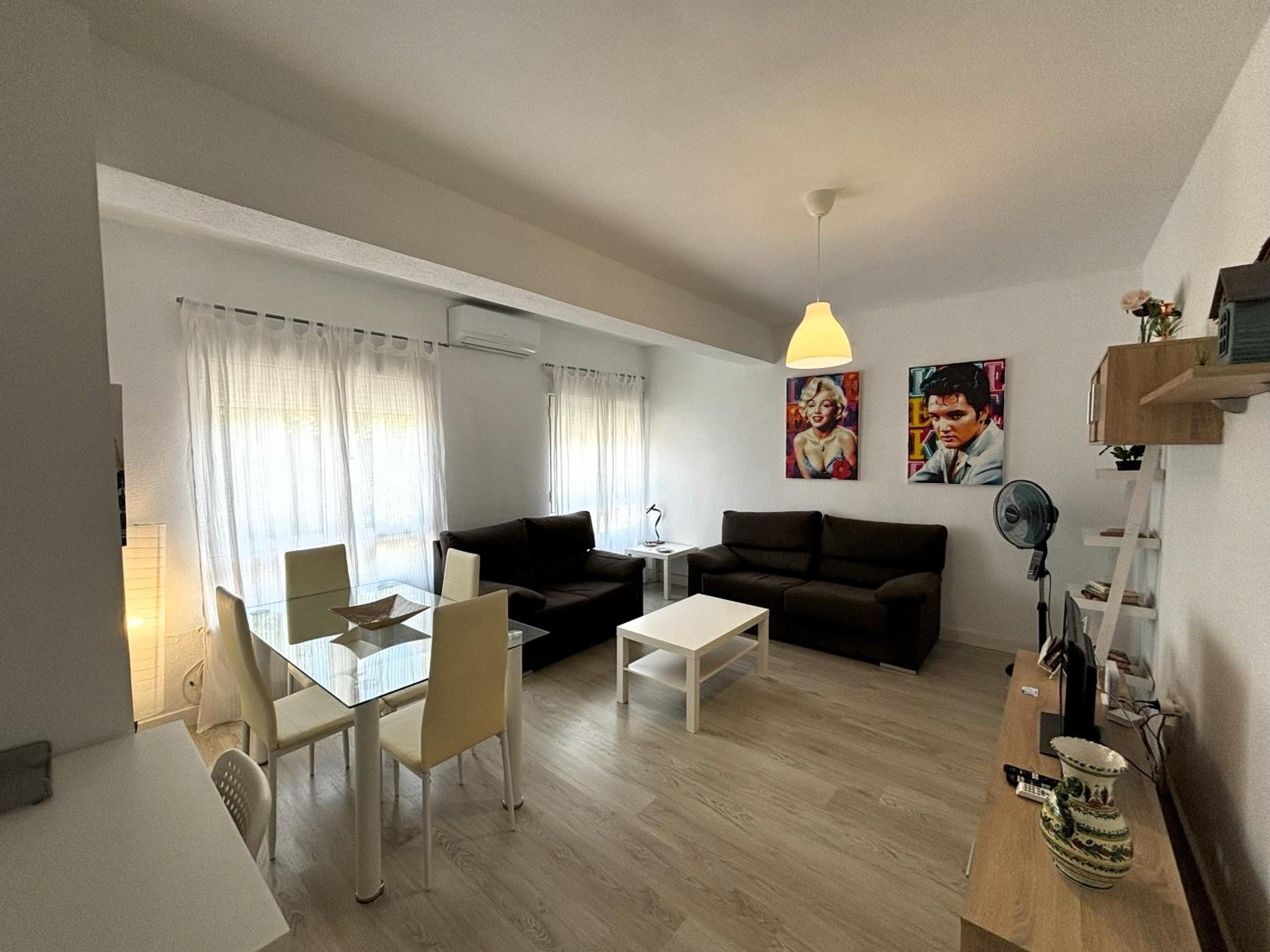 Apartamento de dos habitaciones