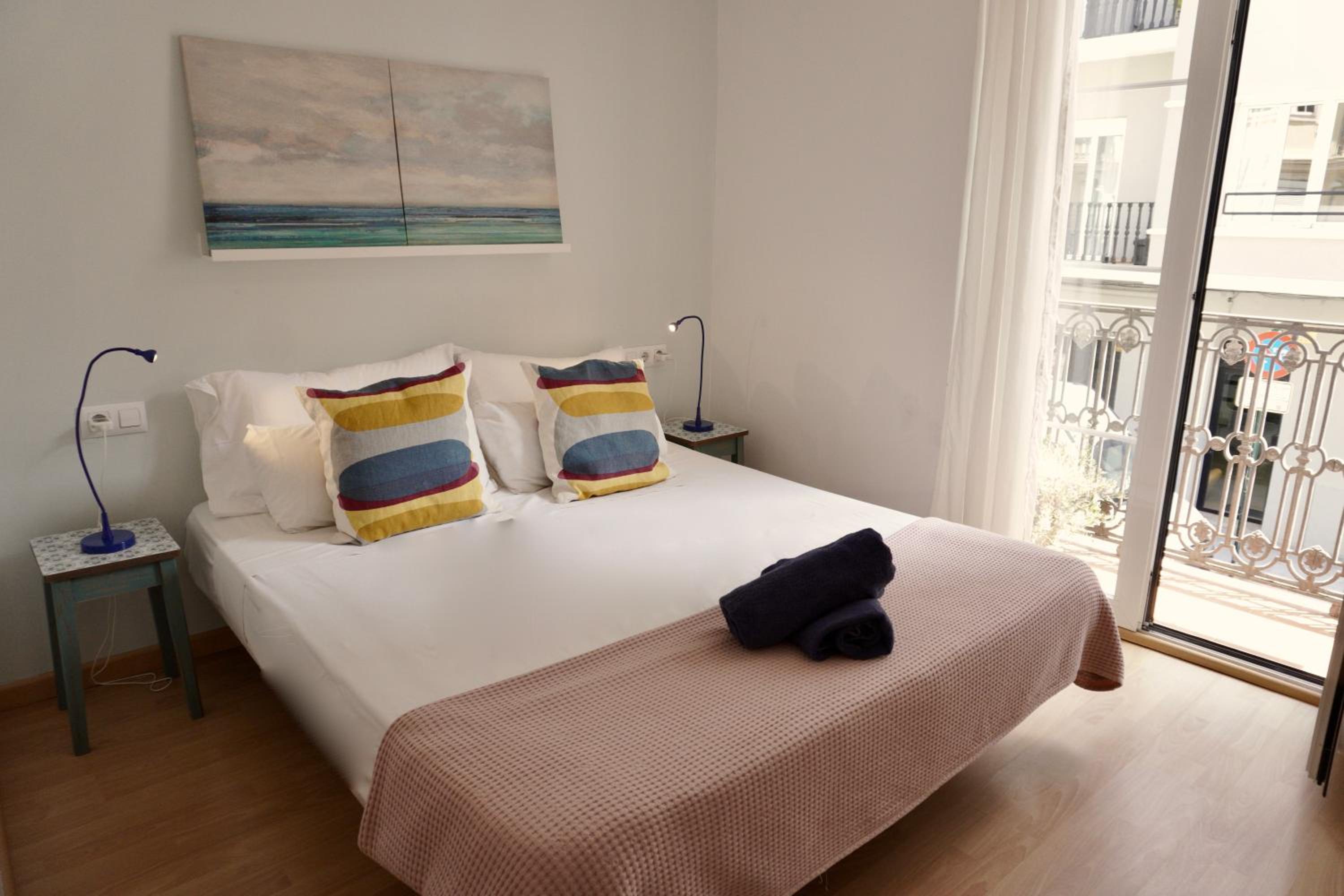 Apartamento de una habitación con terraza