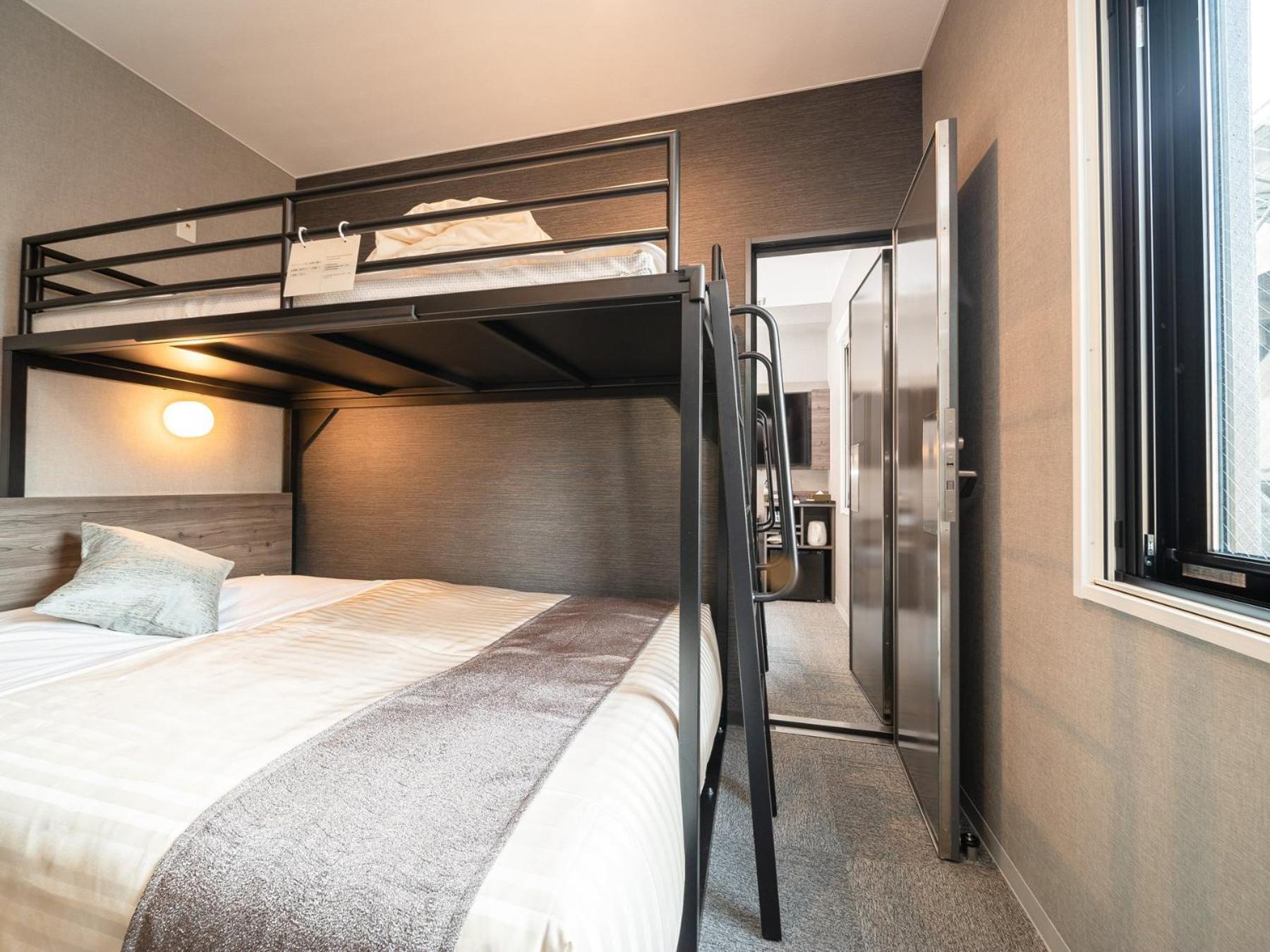 Connecting Room with Double Bed and Bunk Bed - Non-Smoking