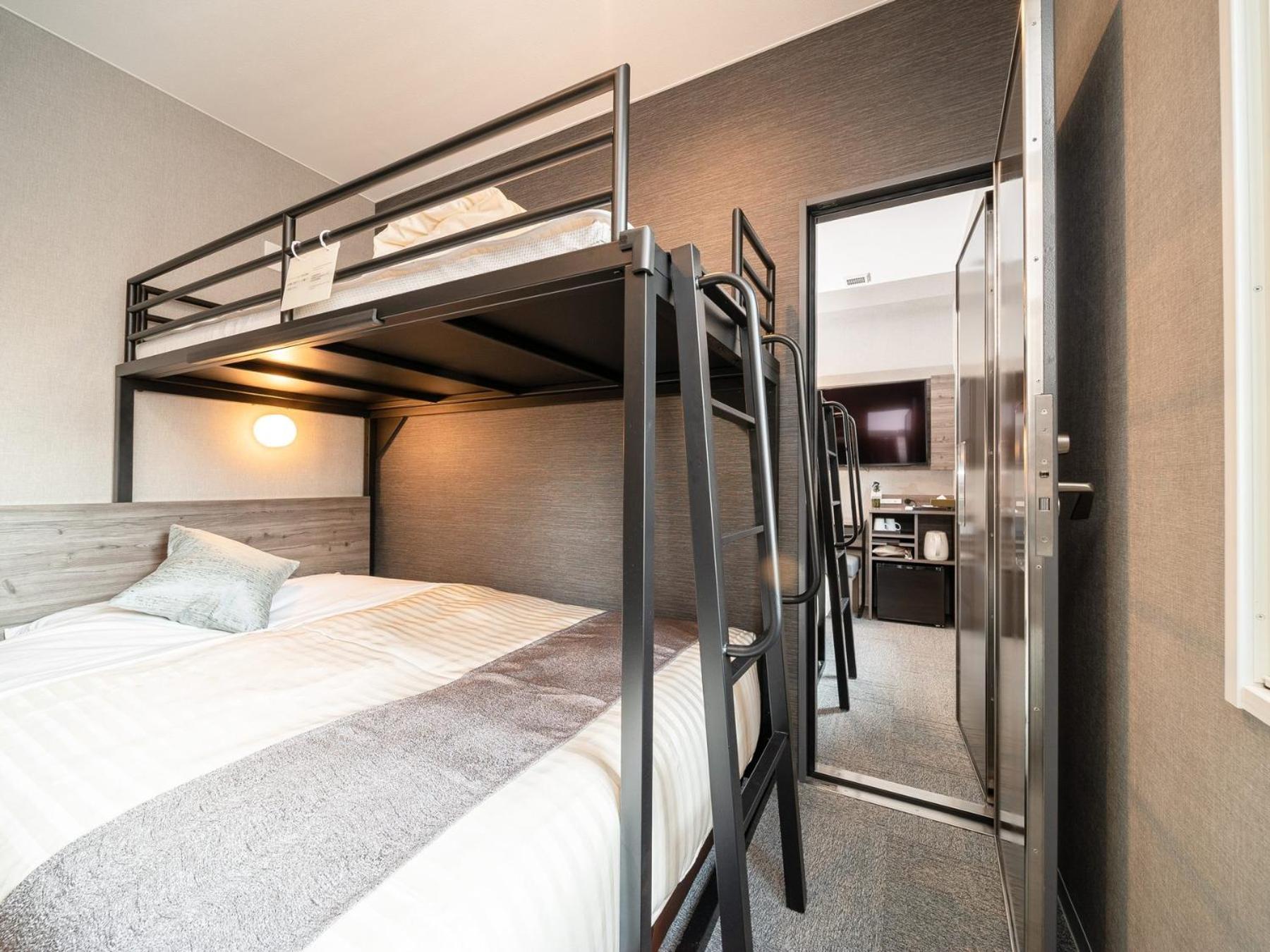 Connecting Room with Double Bed and Bunk Bed - Non-Smoking