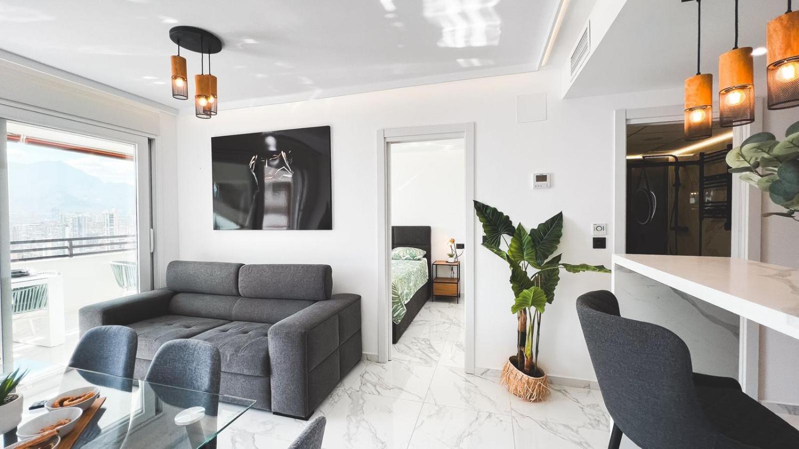 Apartamento de dos habitaciones