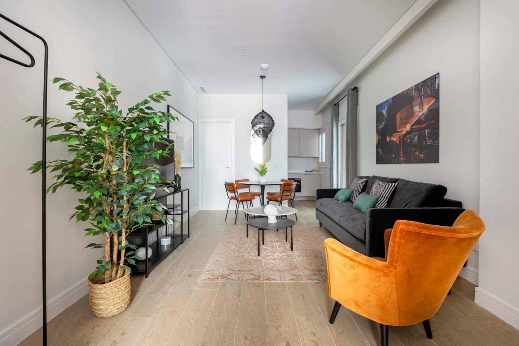 Apartamento de dos habitaciones