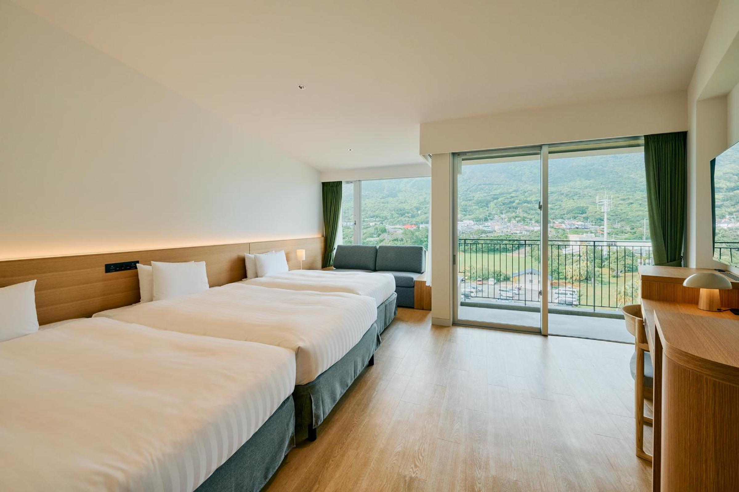 Standard Twin Room with Mountain View