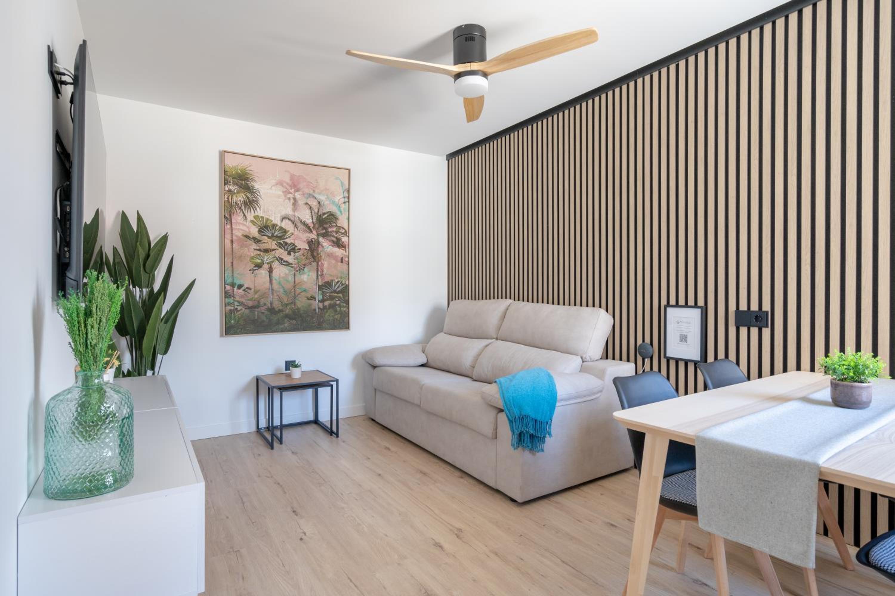 Apartamento de dos habitaciones