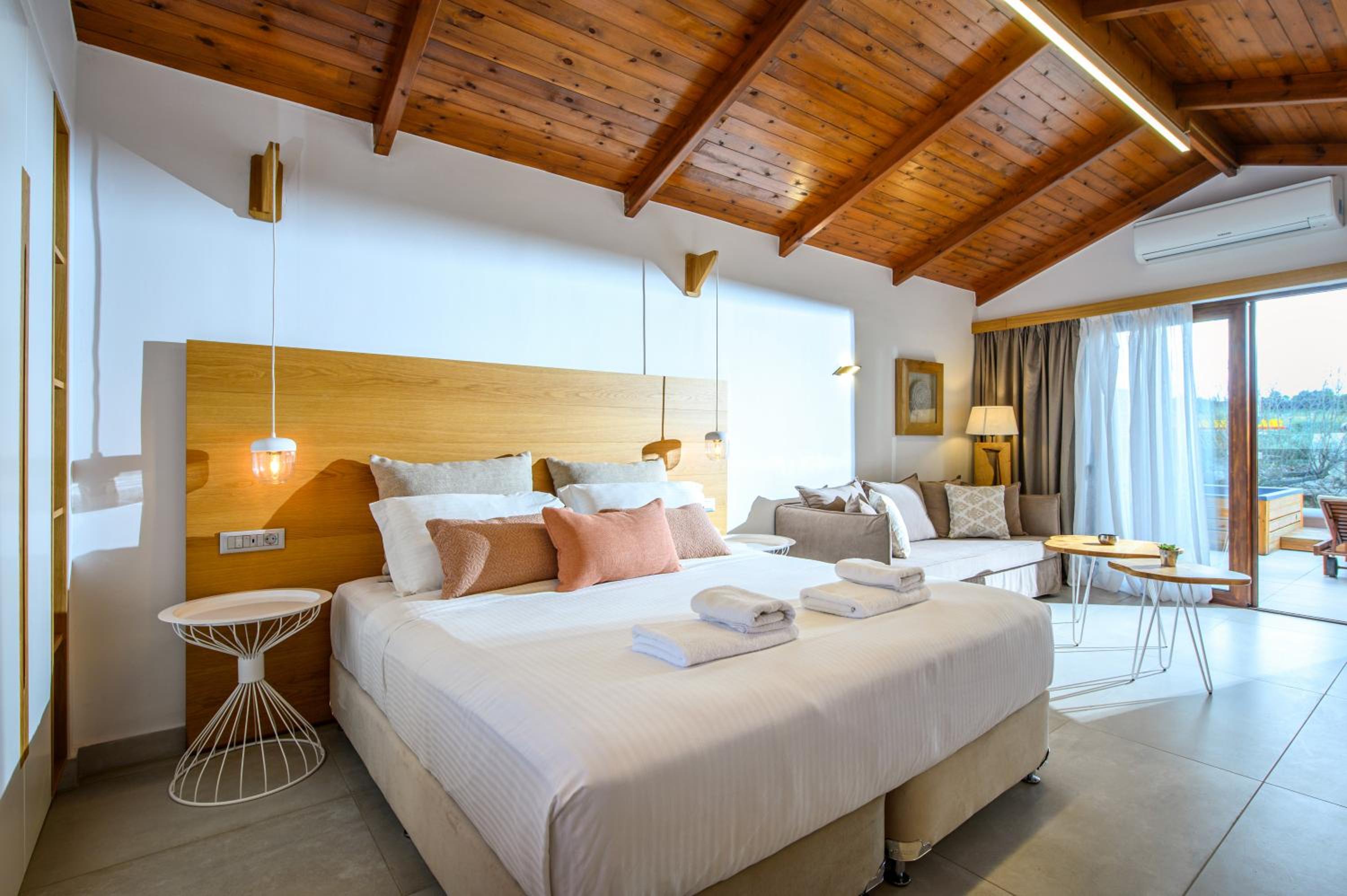 Chambre Double Deluxe avec Spa Hydromassage Extérieur