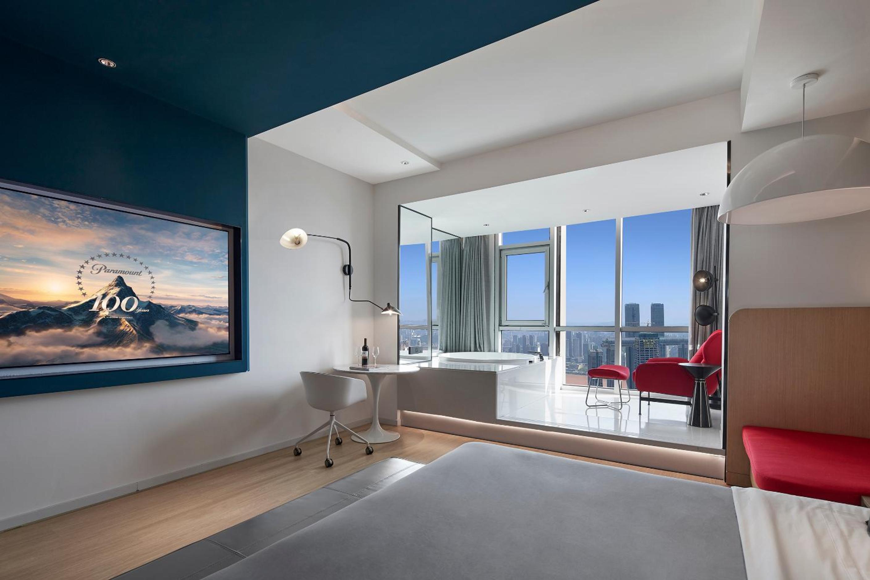 Raffles Crystal Hall King Room City View