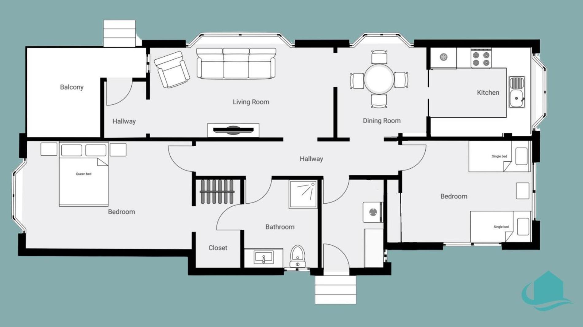 Two-Bedroom Holiday Home photo 2