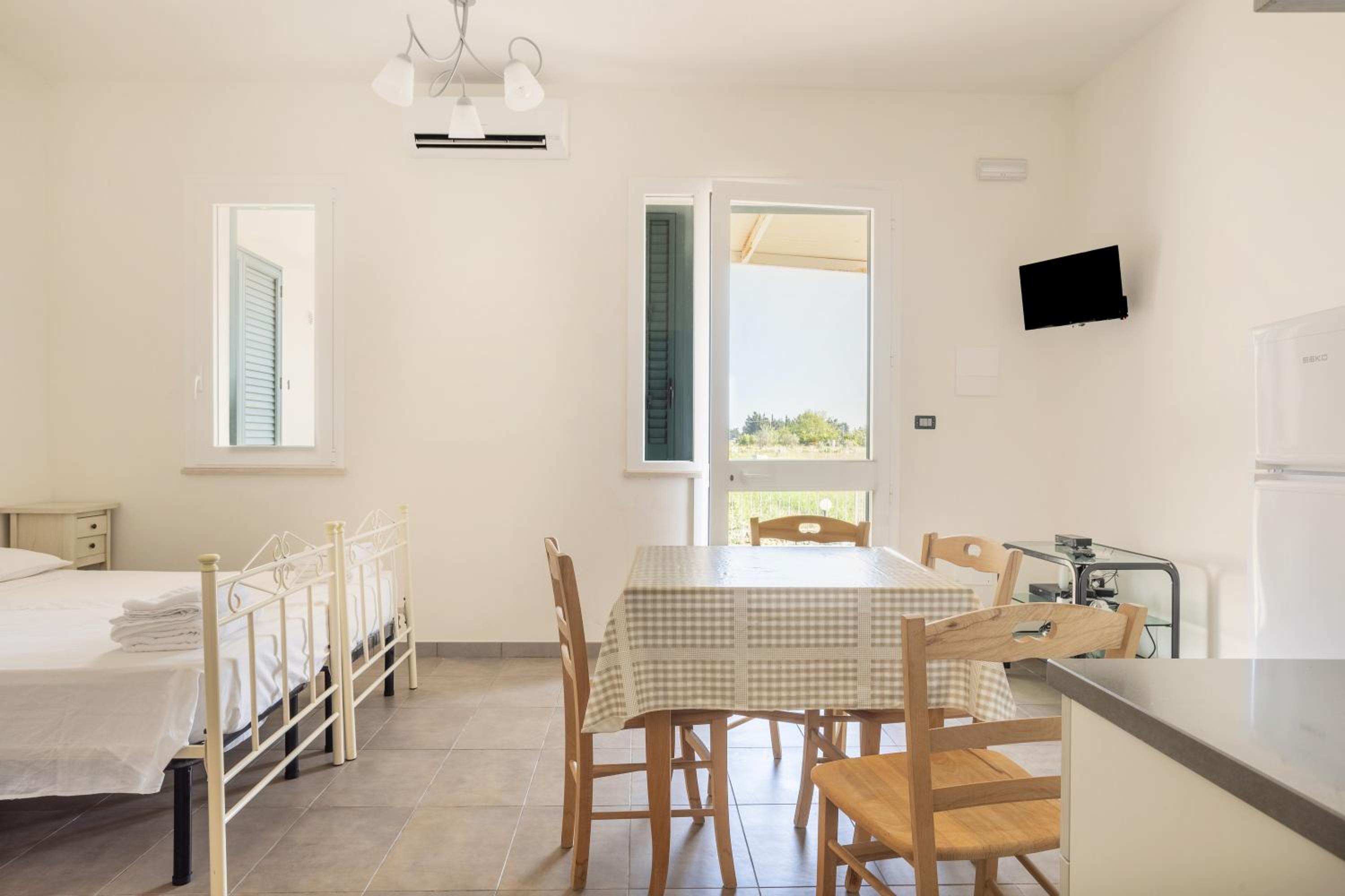 One-Bedroom Apartment with Garden View