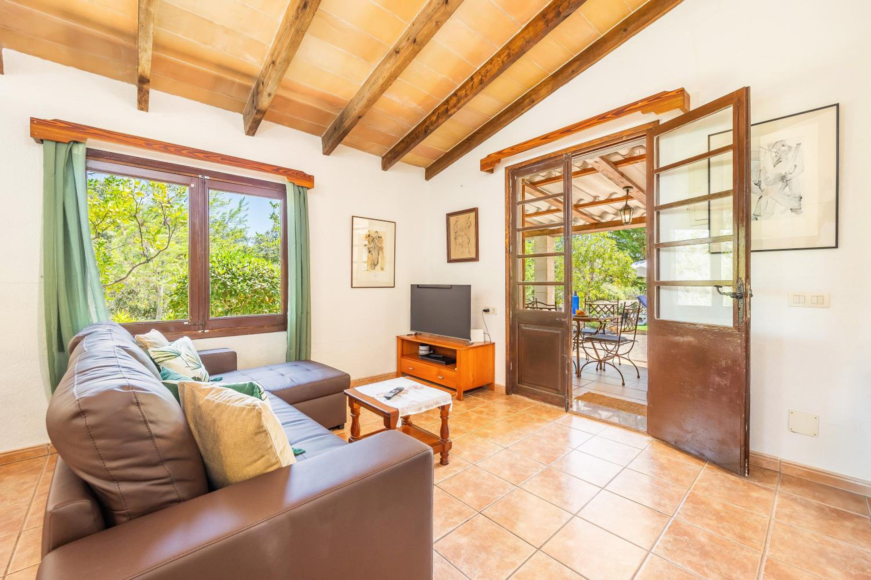 Villa con vistas al jardín