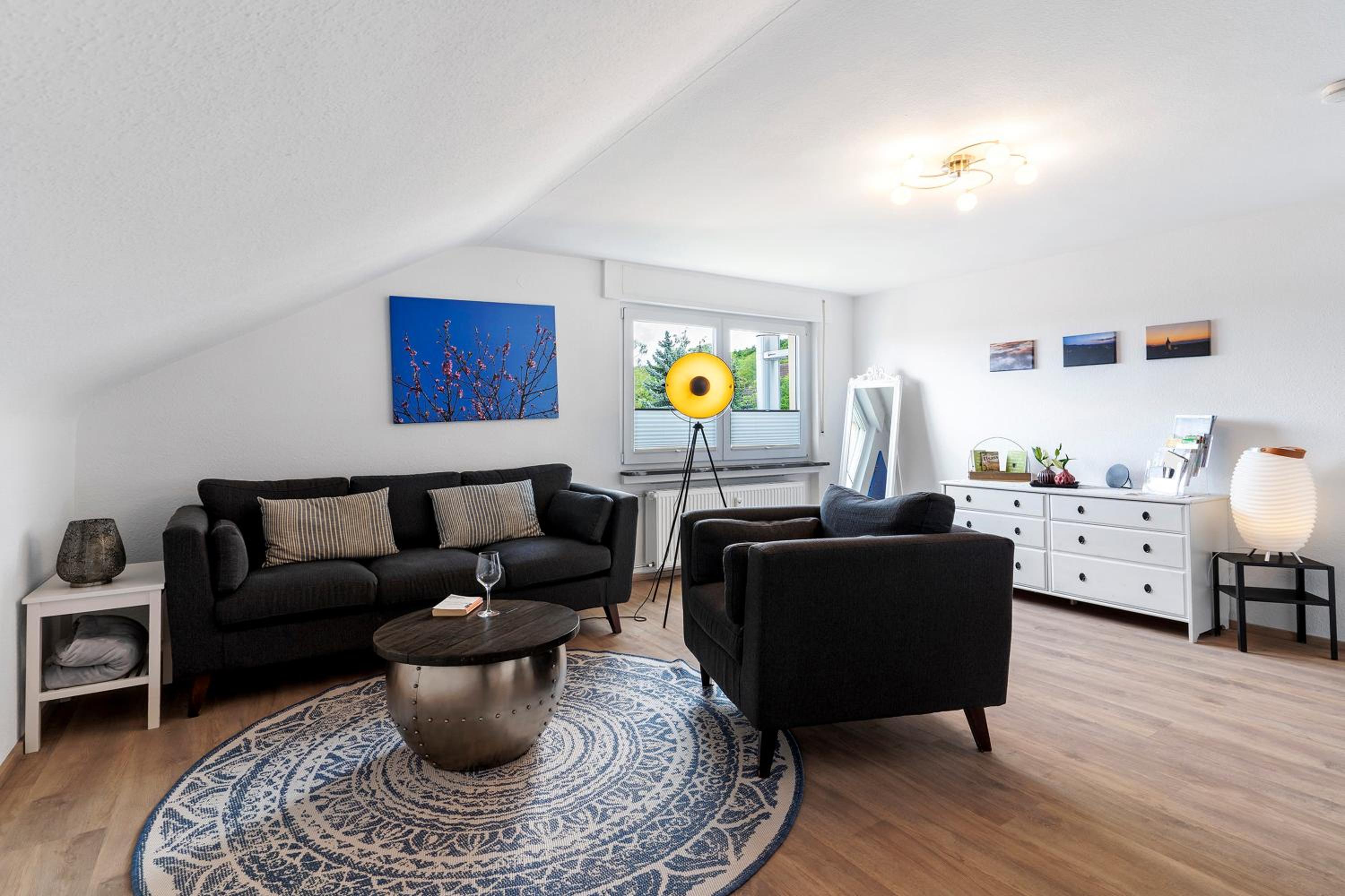Two-Bedroom Deluxe Apartment with Garden View
