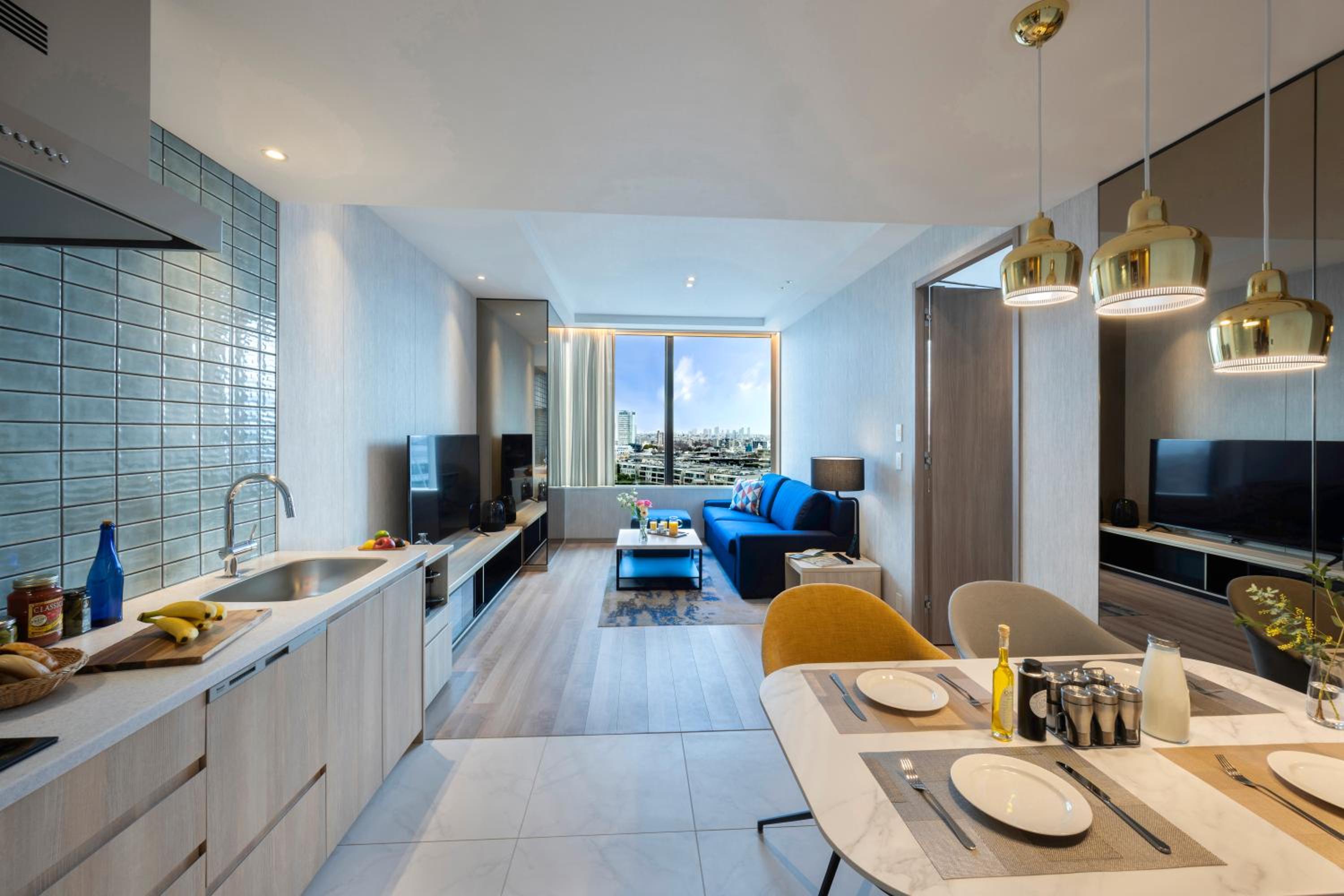 Two-Bedroom Suite With One King Bed And Two Twin Beds
