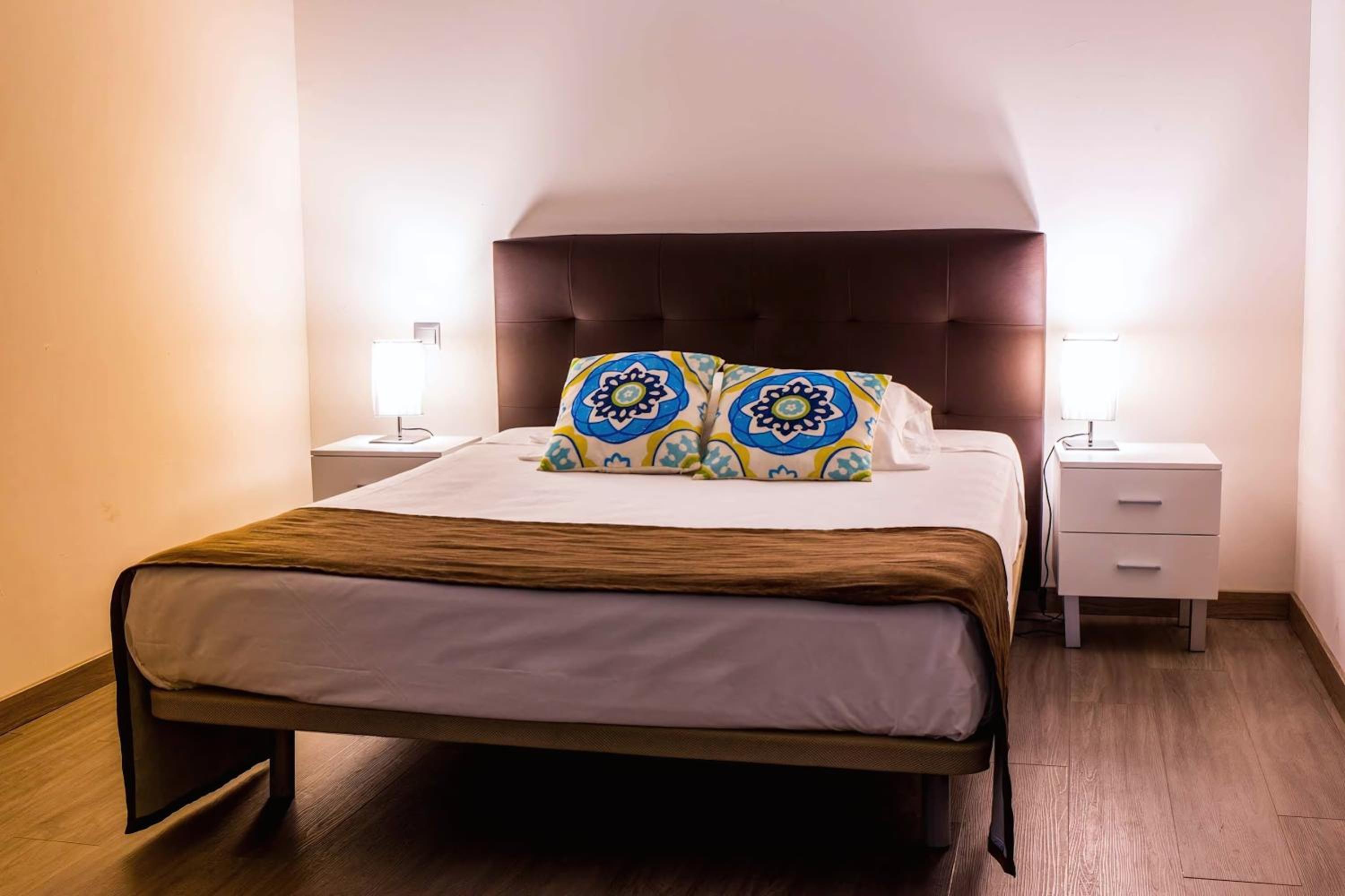 Apartamento de dos habitaciones con balcón