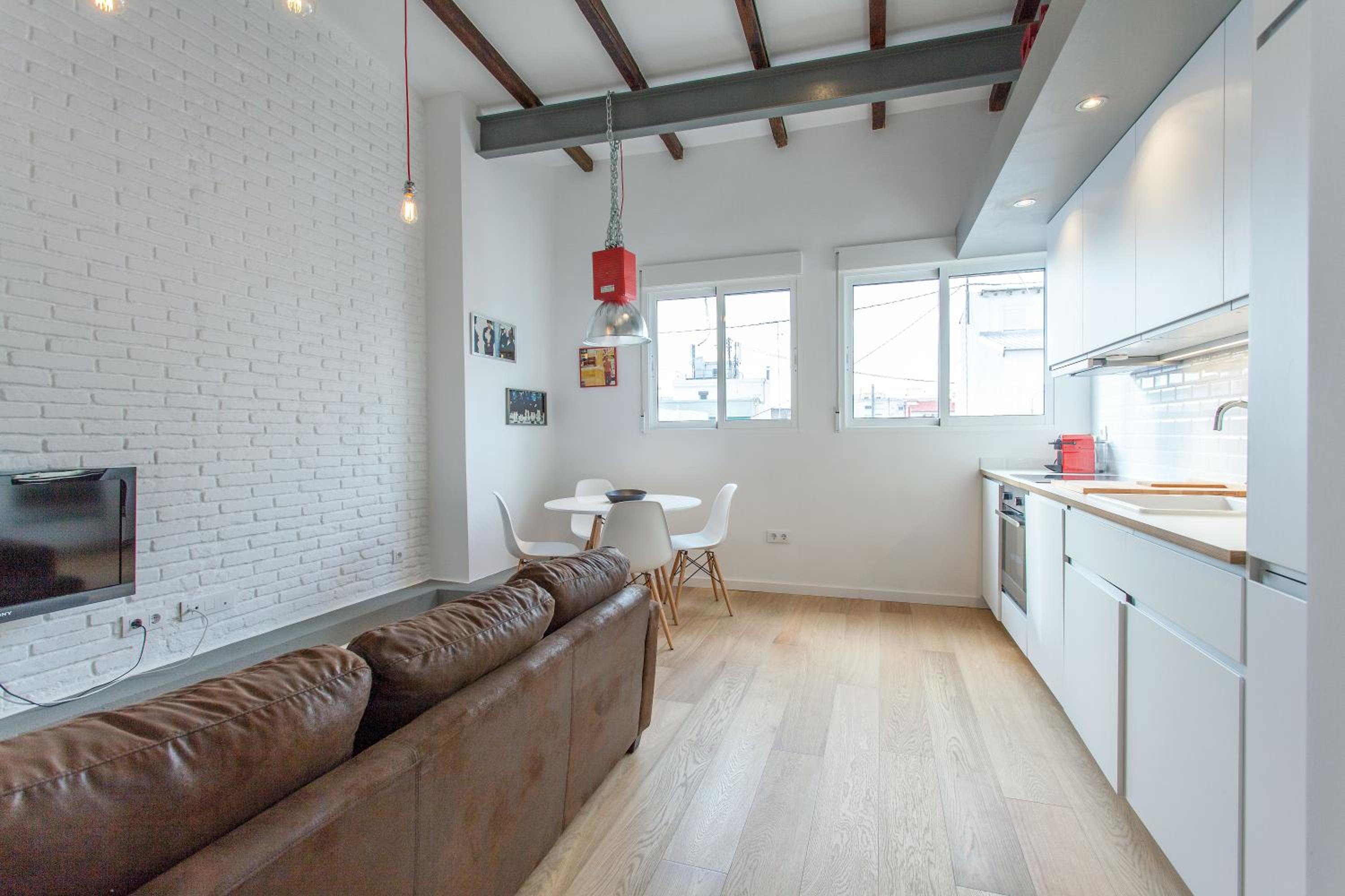 Apartamento de dos habitaciones