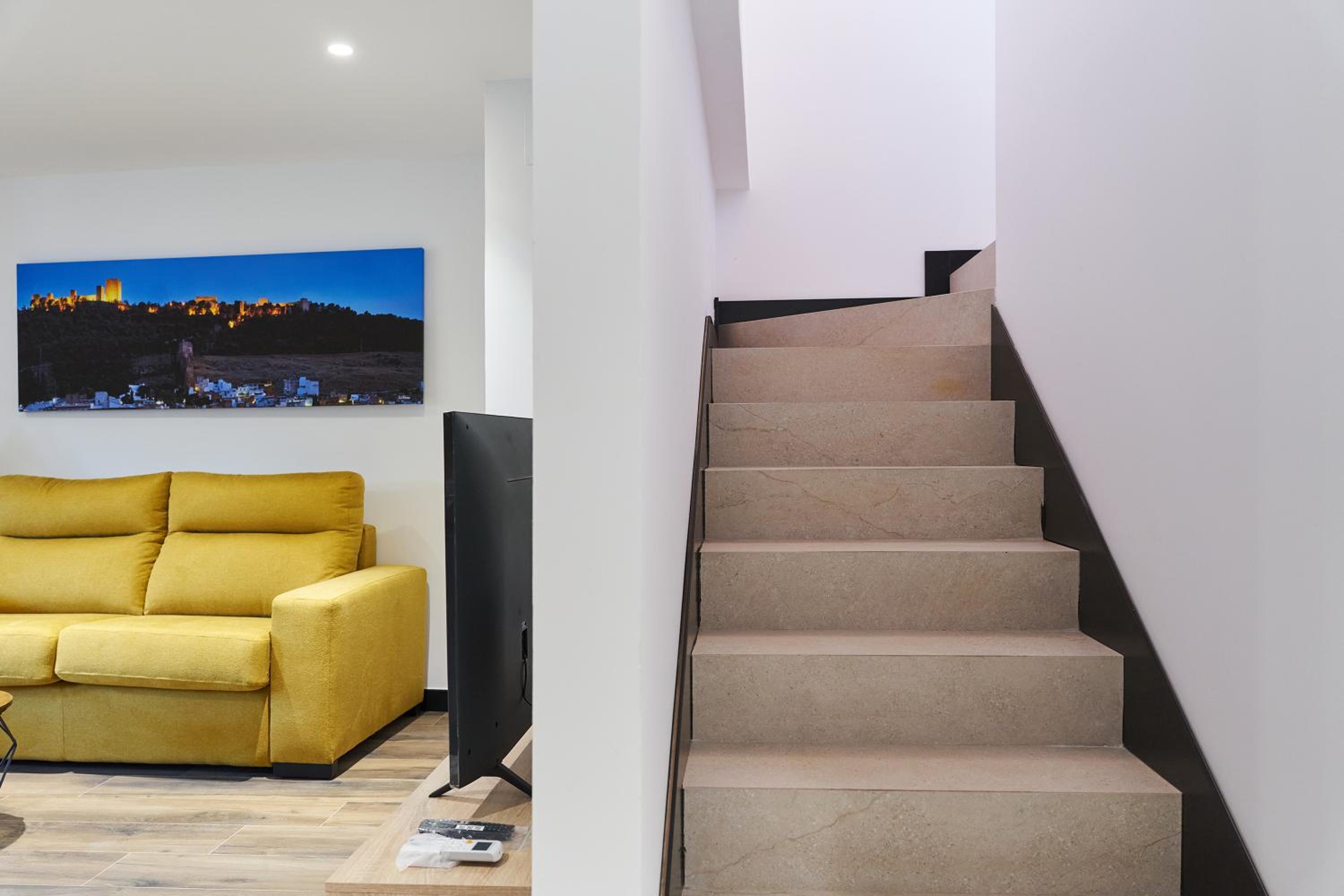 Apartamento de dos habitaciones con vista a la ciudad