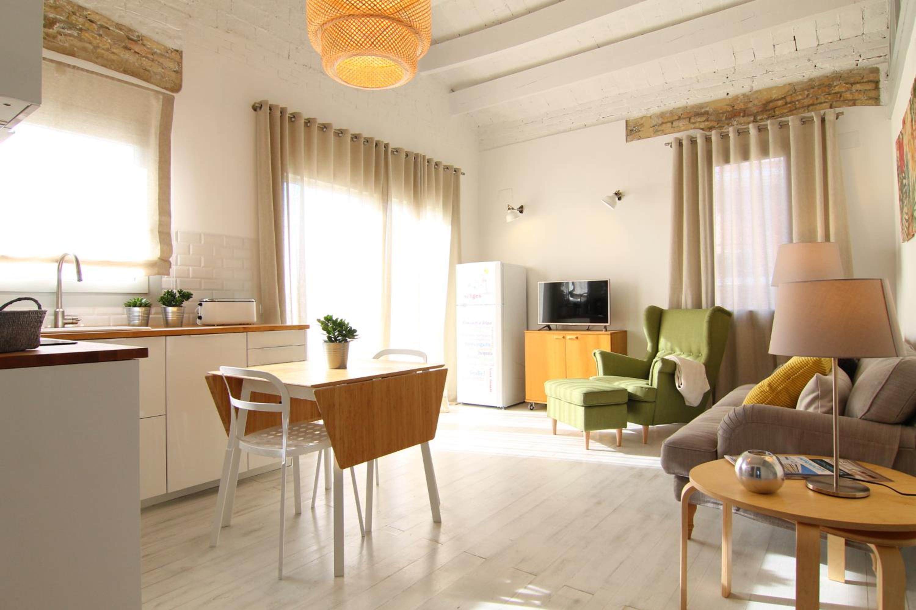 Apartamento de dos habitaciones