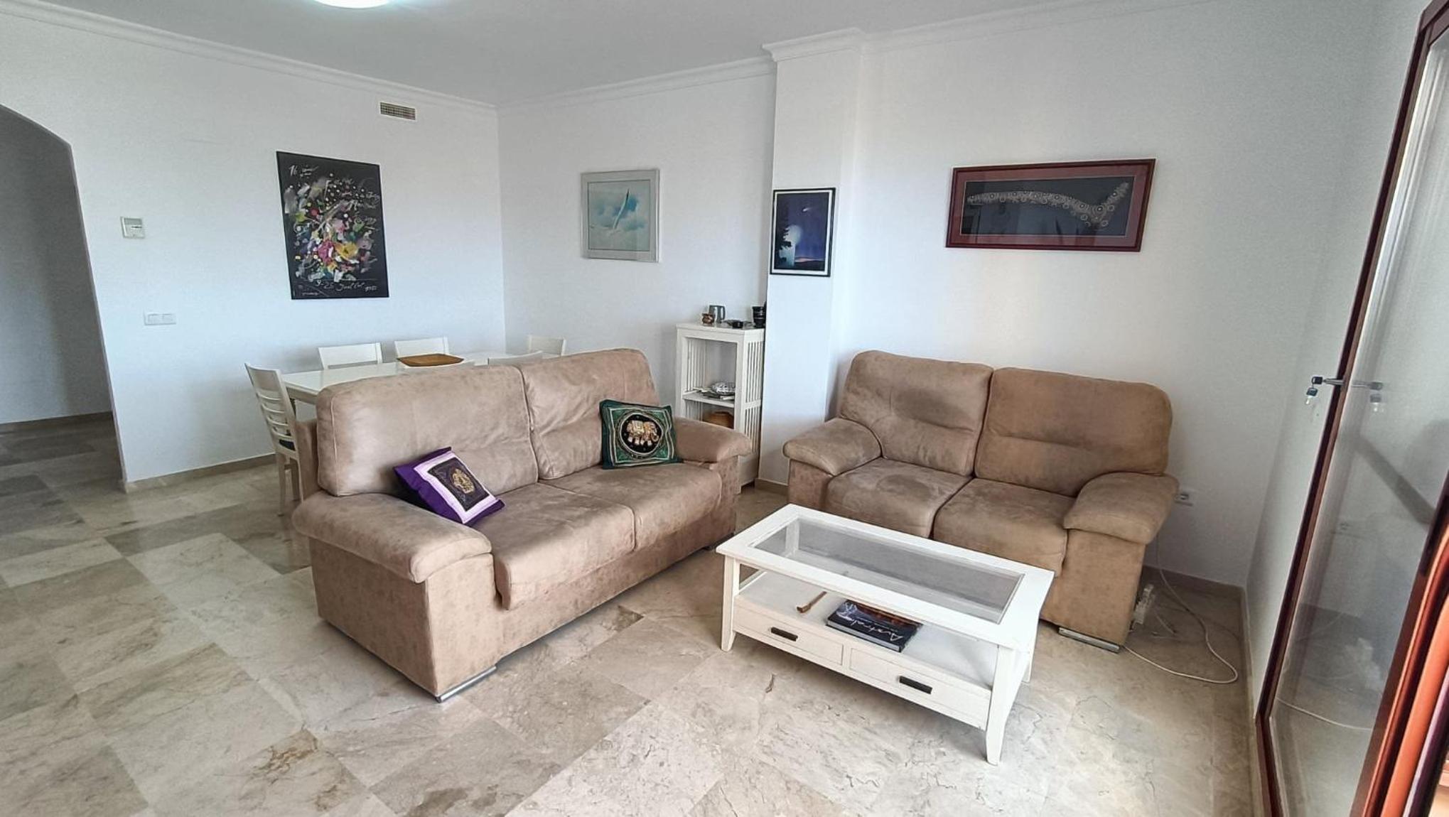 Apartamento de dos habitaciones