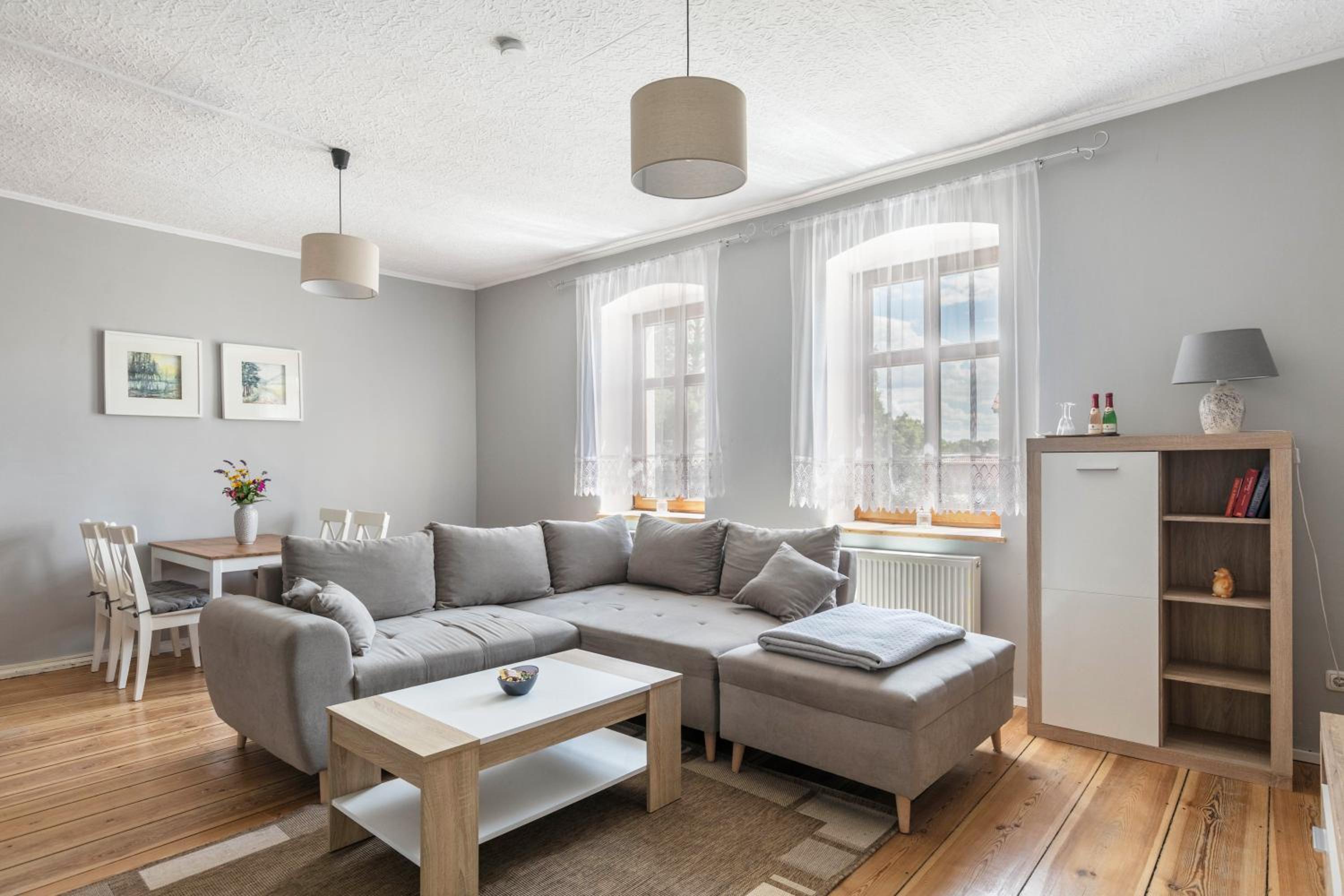 One-Bedroom Apartment with Garden View