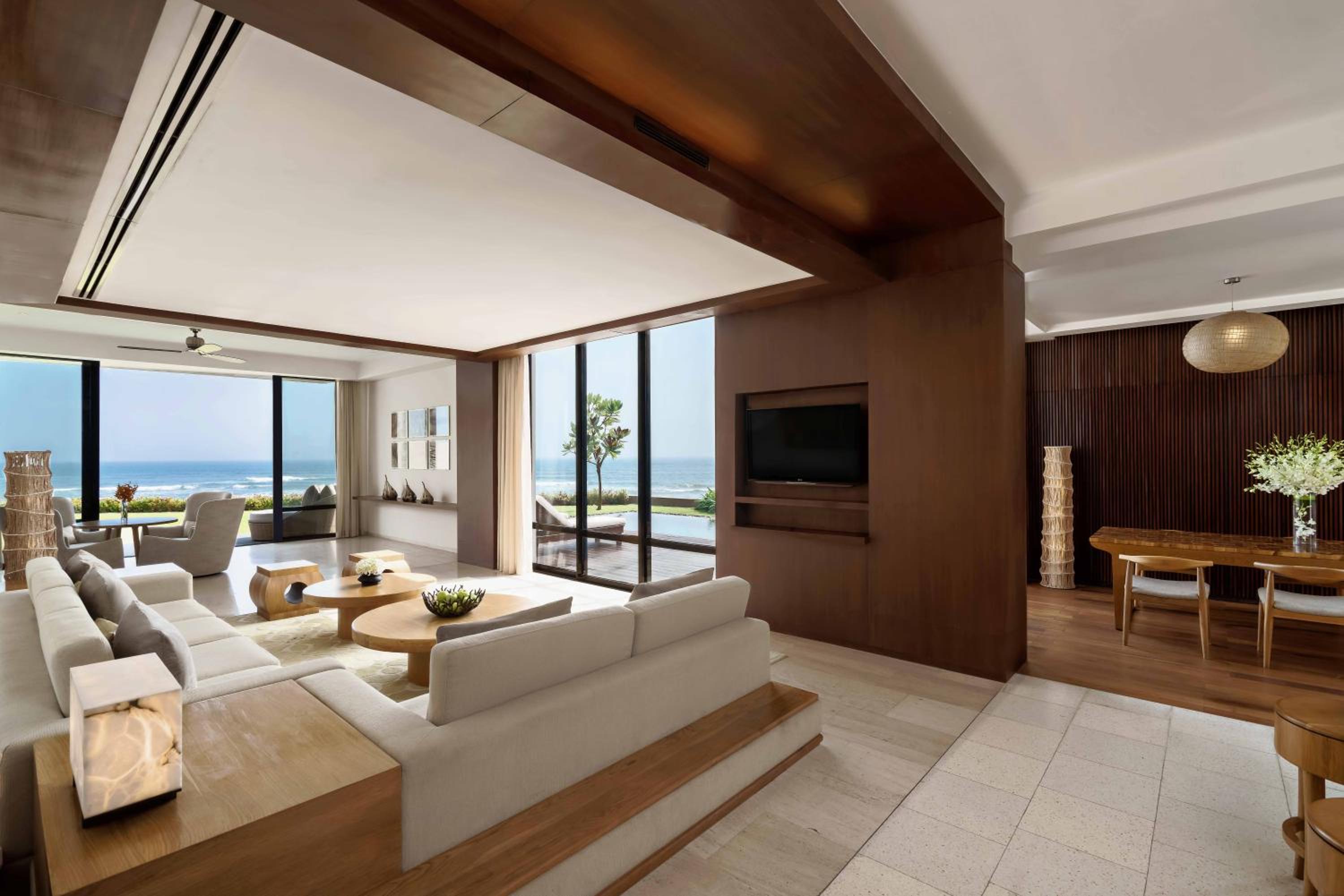 Three-Bedroom Beachfront Pool Villa