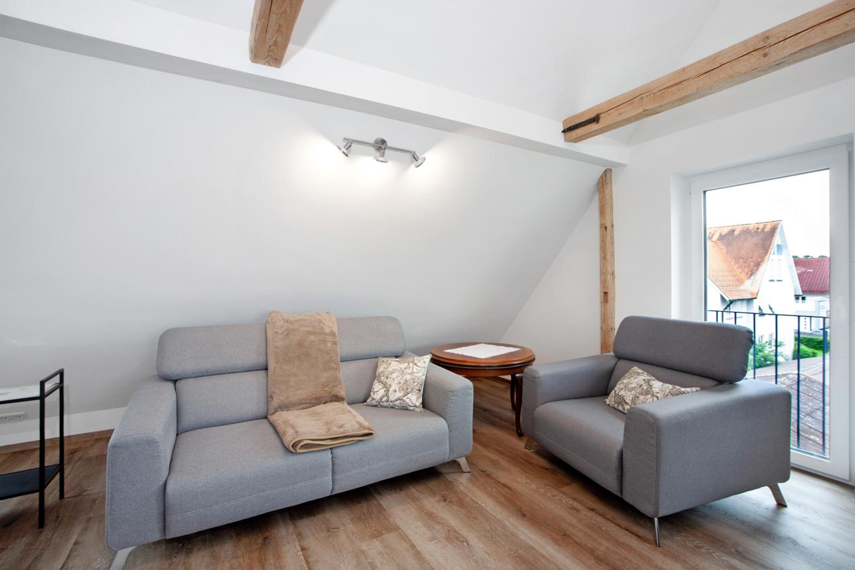 Two-Bedroom Deluxe Apartment with Garden View