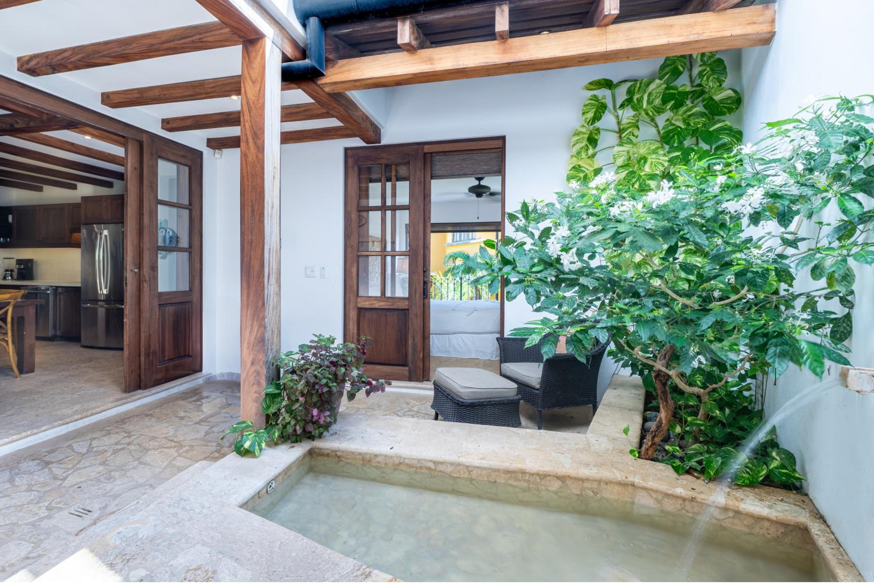 Two-Bedroom Apartment with Garden View