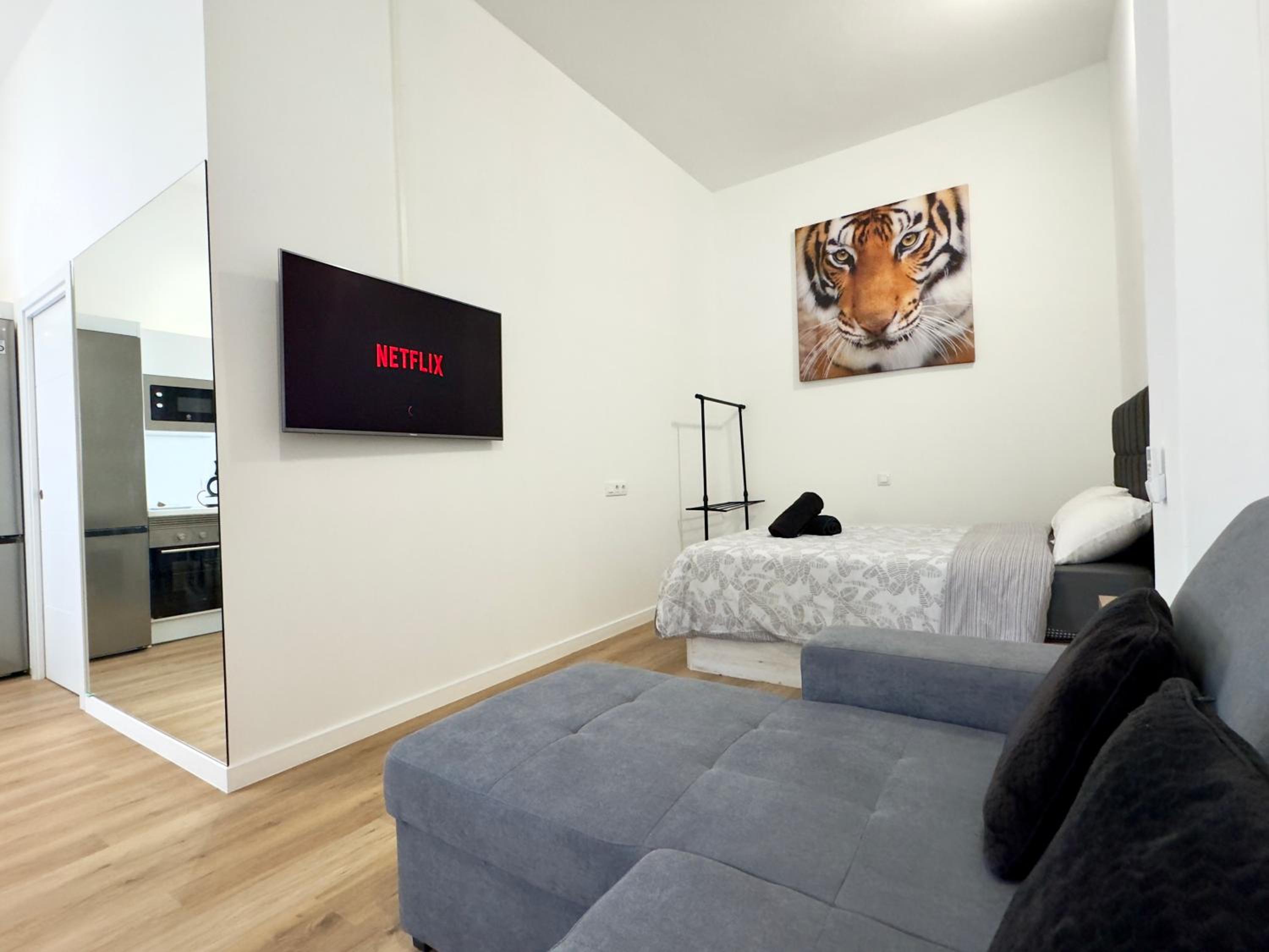 Apartamento Estudio con una Cama Matrimonial