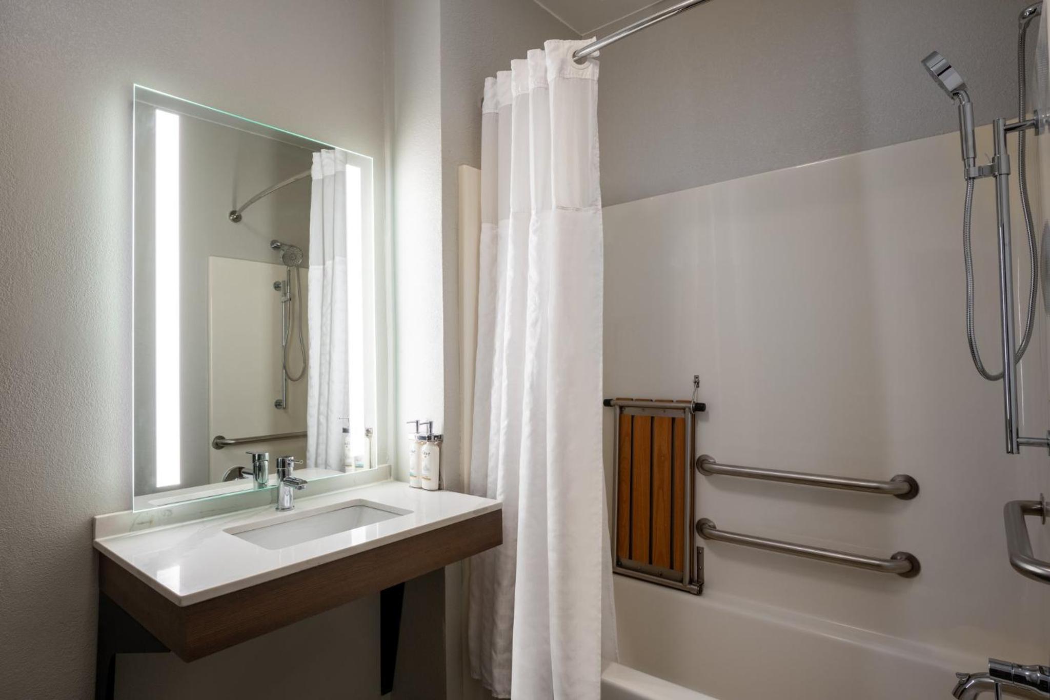 Studio Queen Suite with Communications Accessible Tub - Photo 3