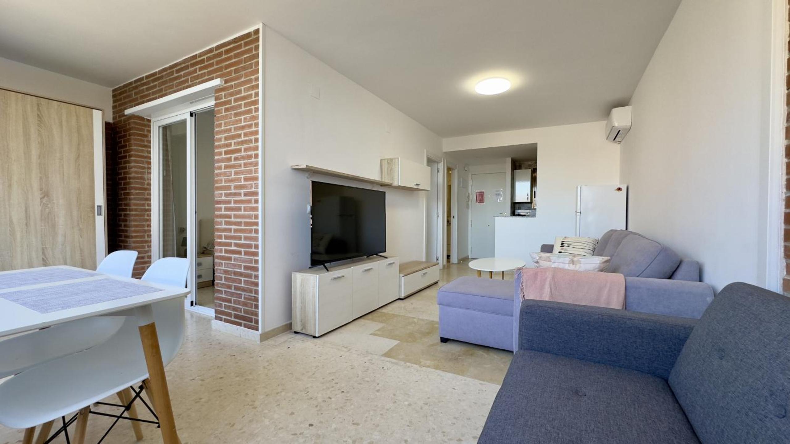 Apartamento con vista al mar