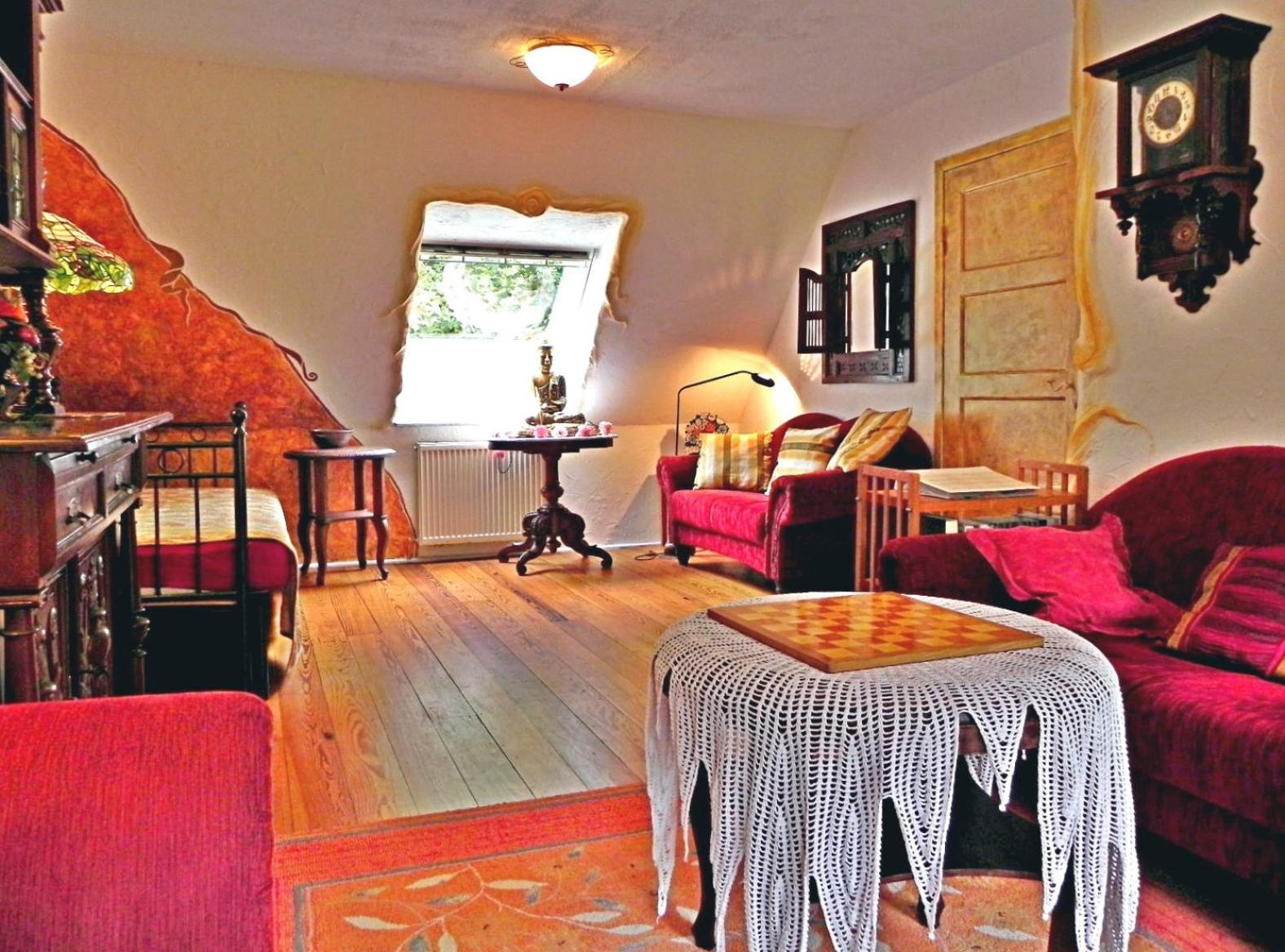 Two-Bedroom Deluxe Apartment with Garden View