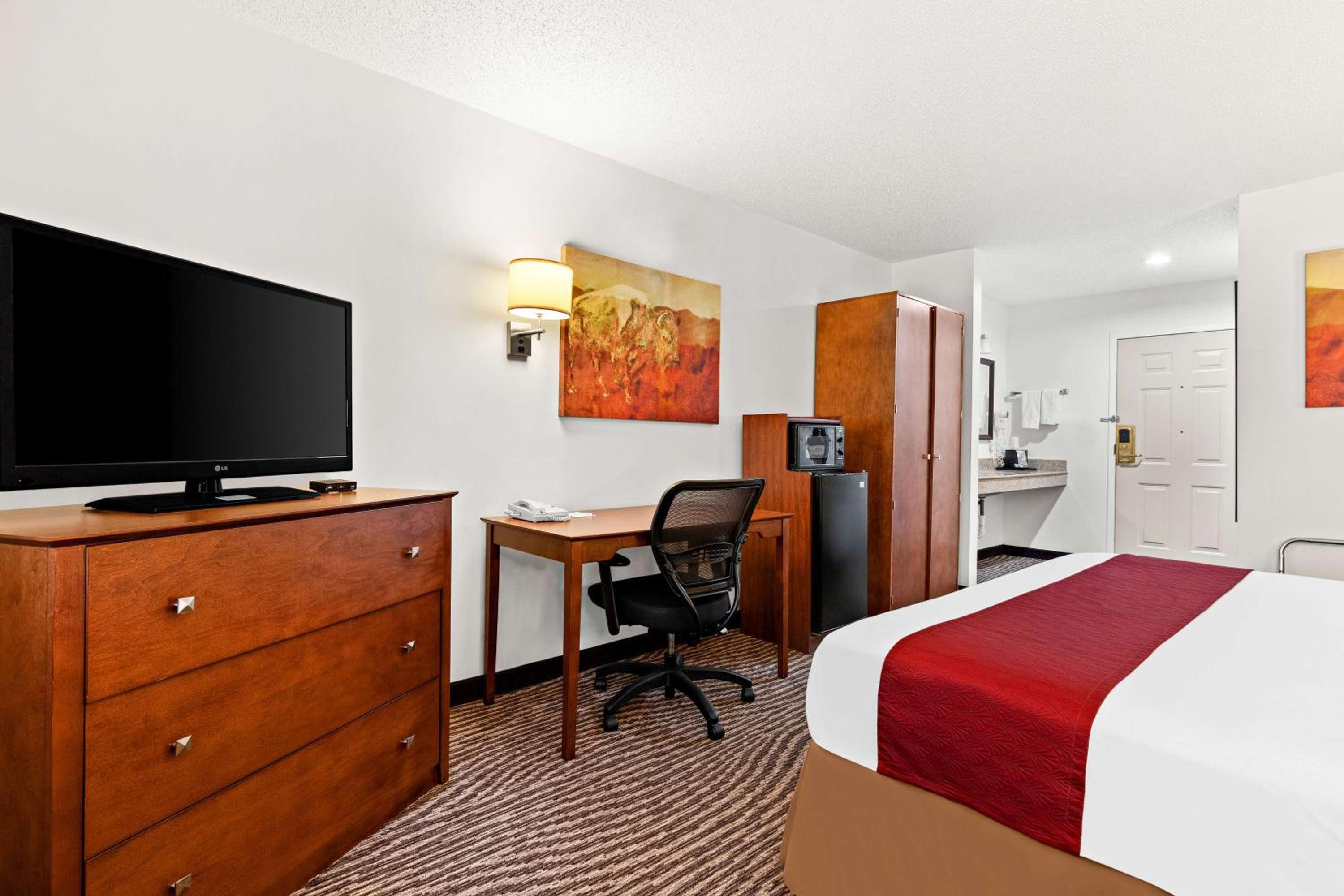 King Room with Mobility Accessible Walk-In Shower photo 3