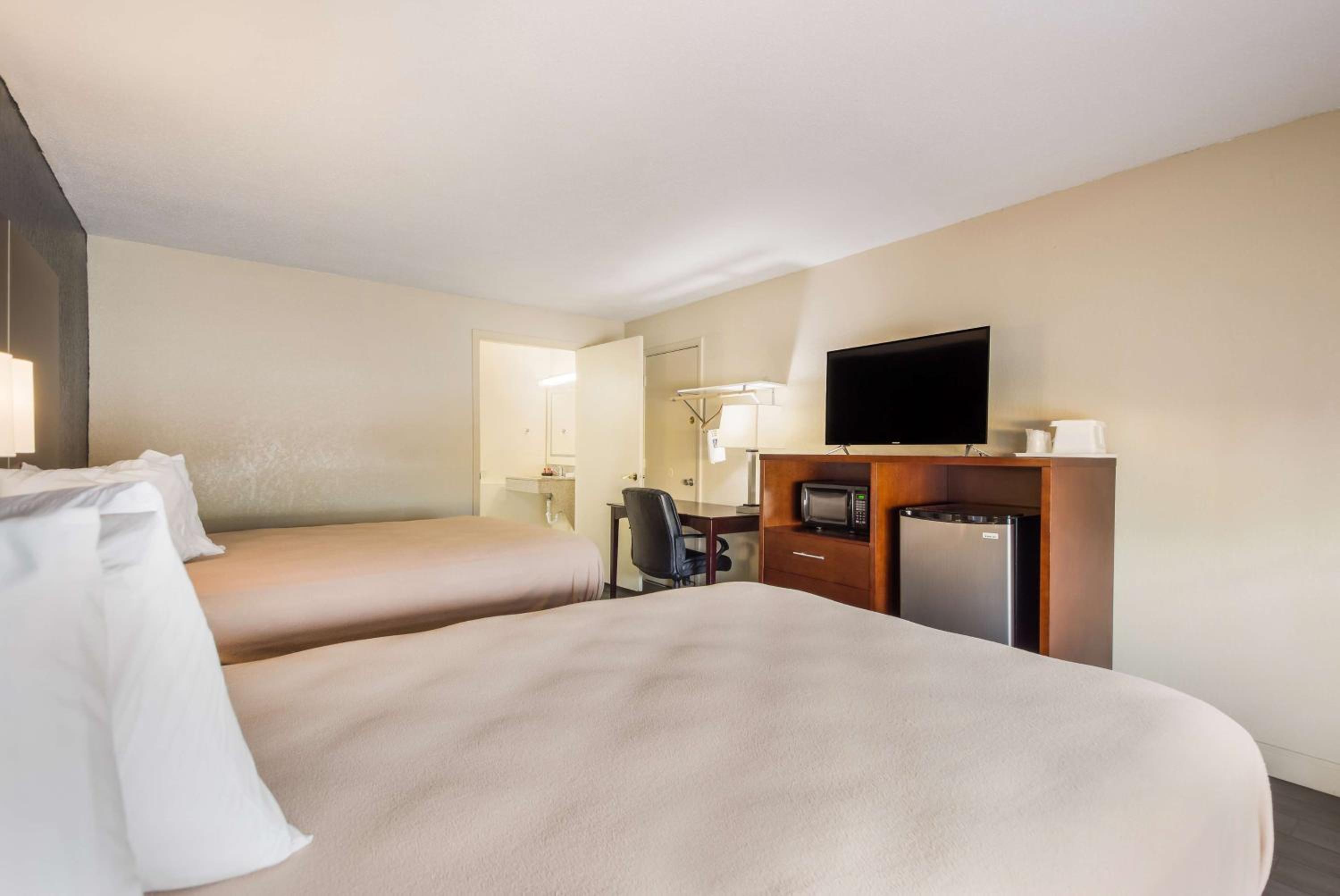 Double Room with Two Double Beds and Mobility Accessible Tub photo 2