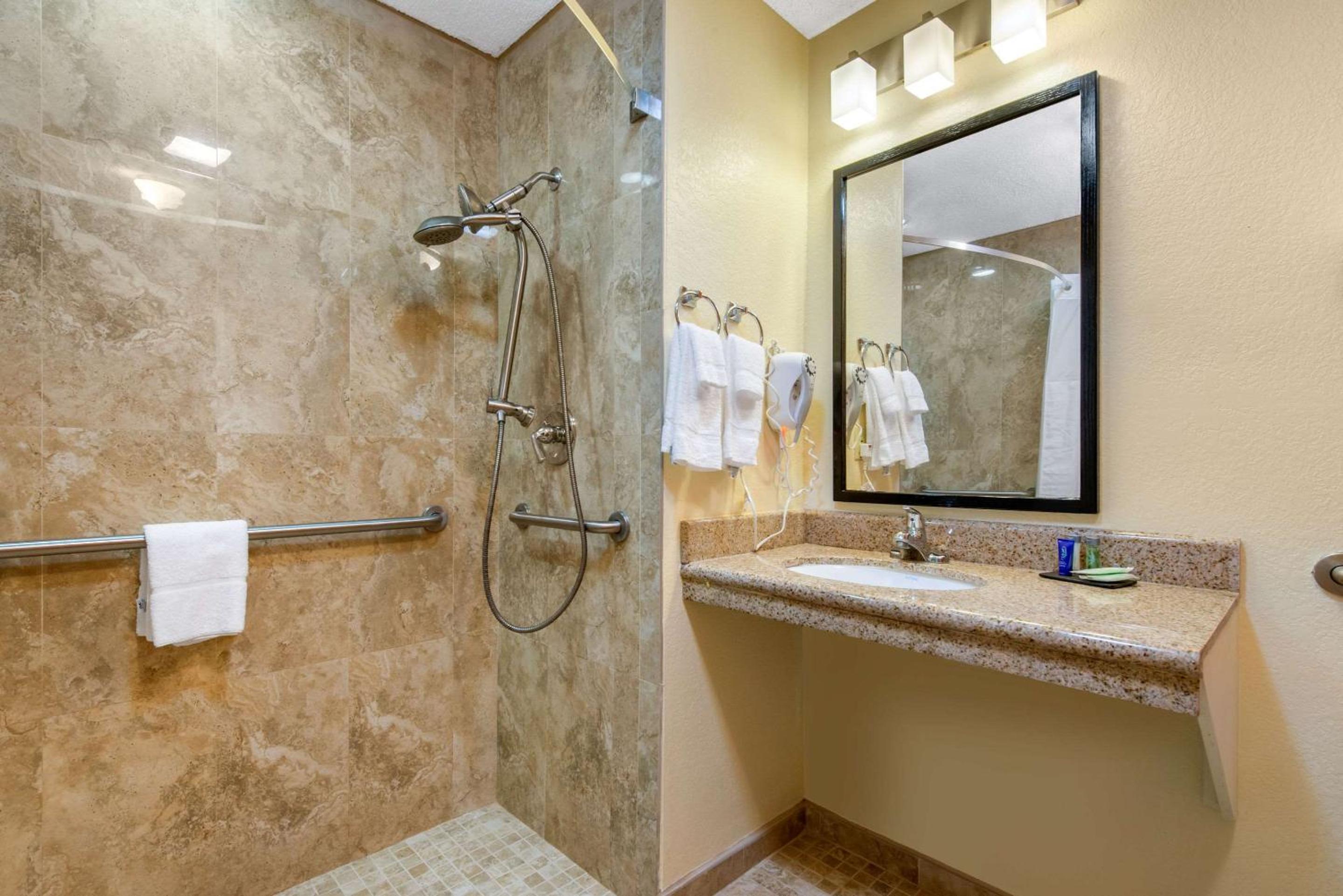 Double Room with Roll-In Shower - Accessible/Non Smoking