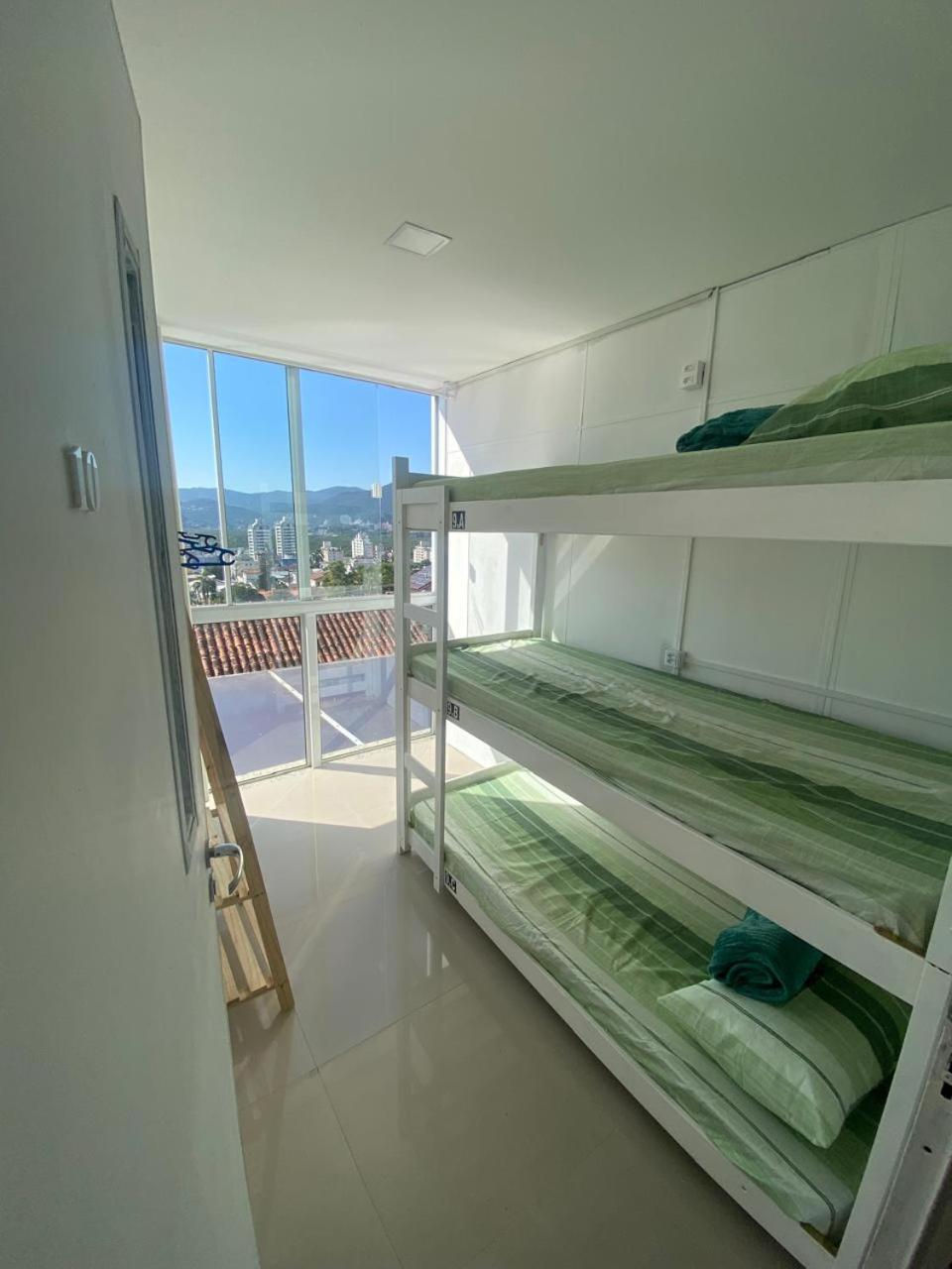 Single Bed In Dormitory Room
