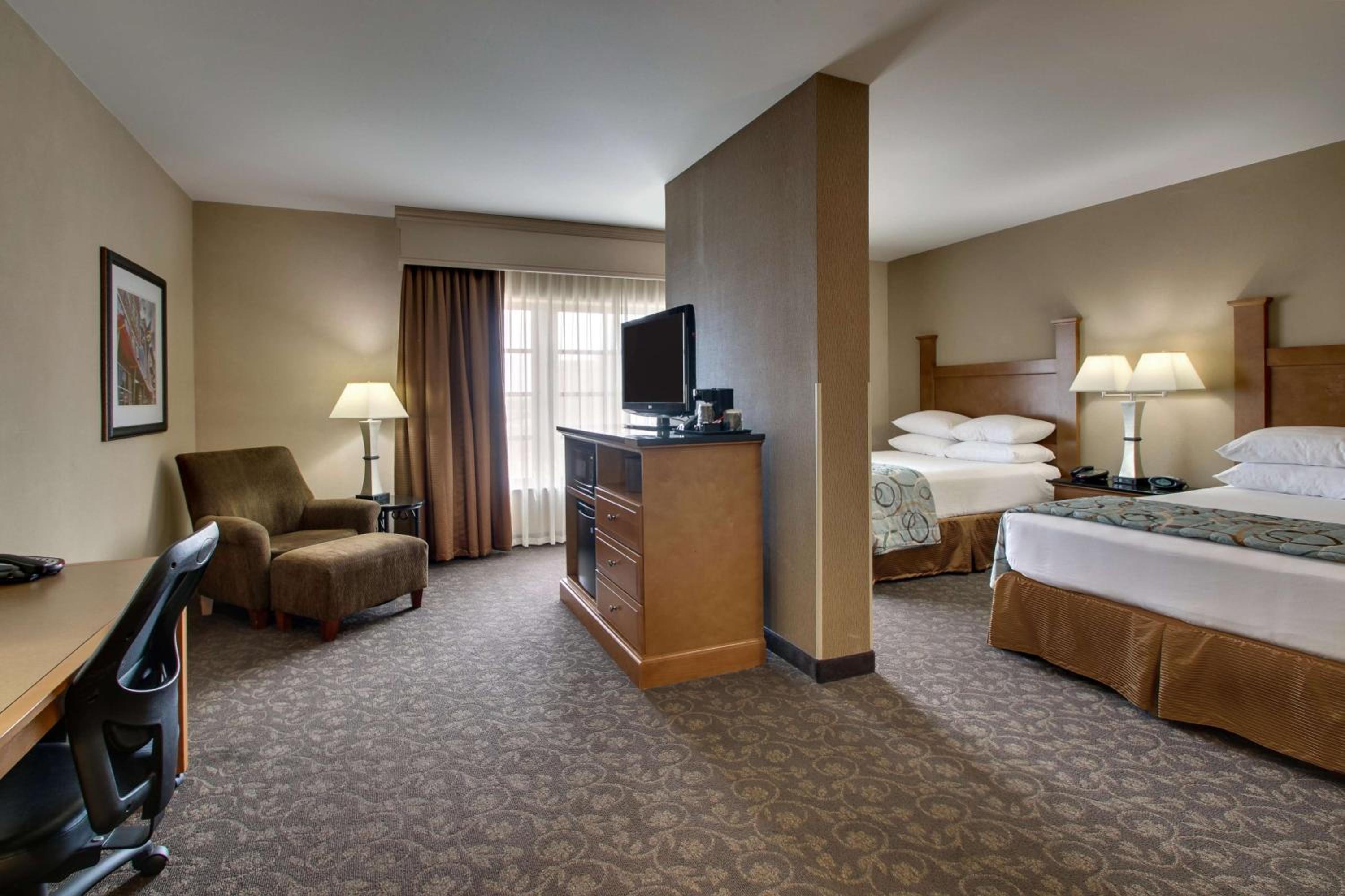 Superior Deluxe Queen Room with Two Queen Beds with view