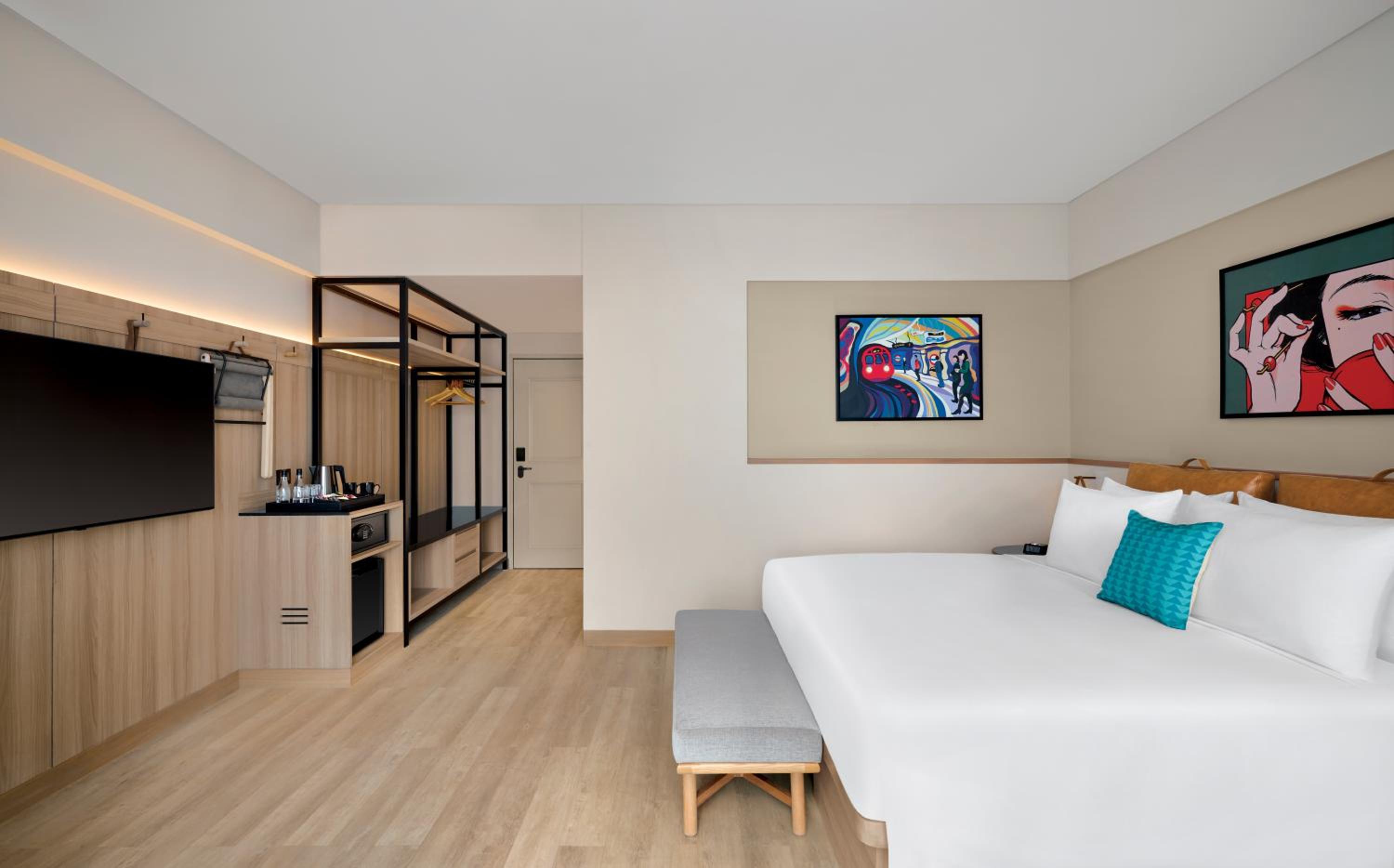 Moxy Director Room (Complimentary INR 1000 Hotel Credit,Happy Hours with 1+1 offer, Complimentary mocktail/cocktail on arrival)