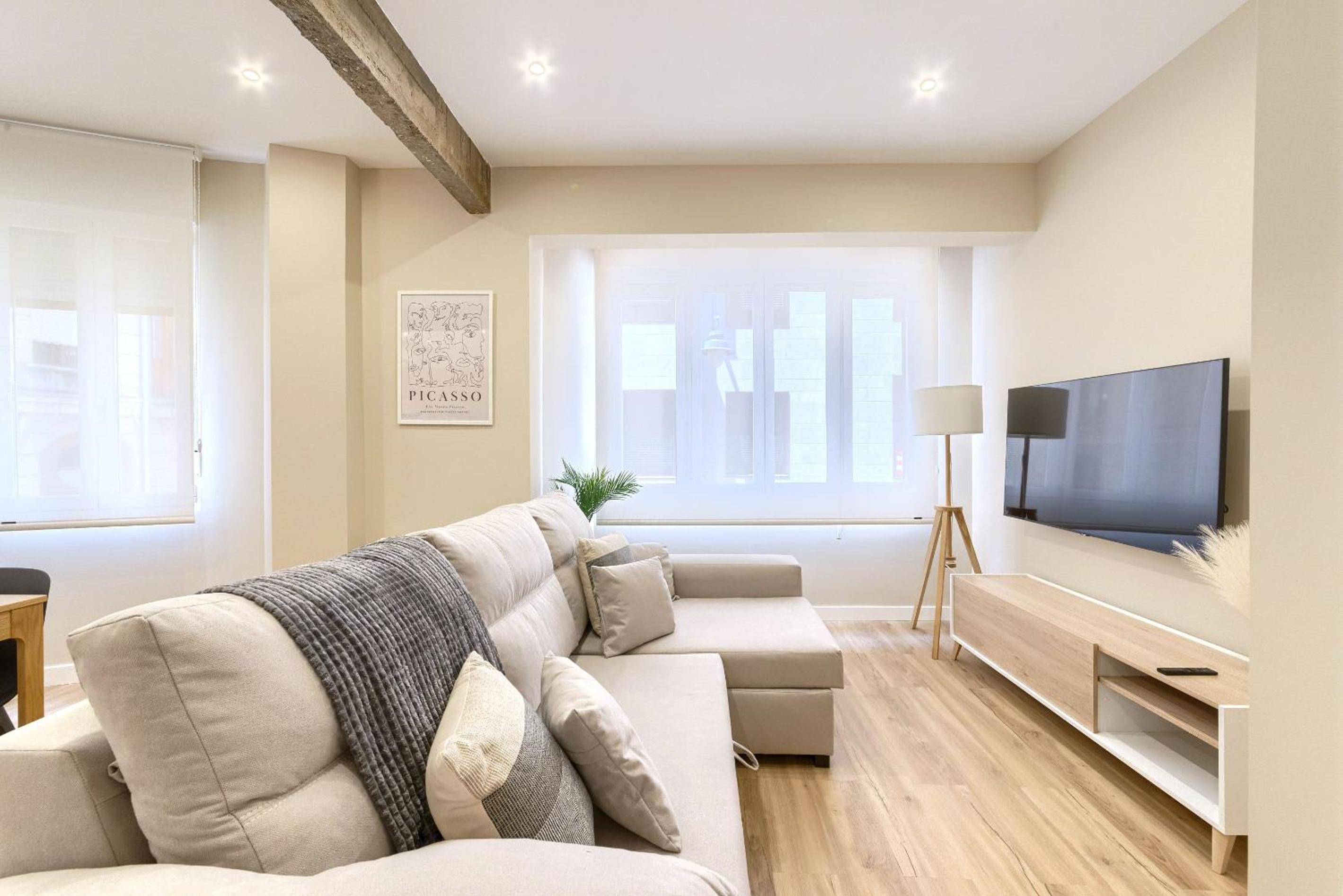 Apartamento de dos habitaciones