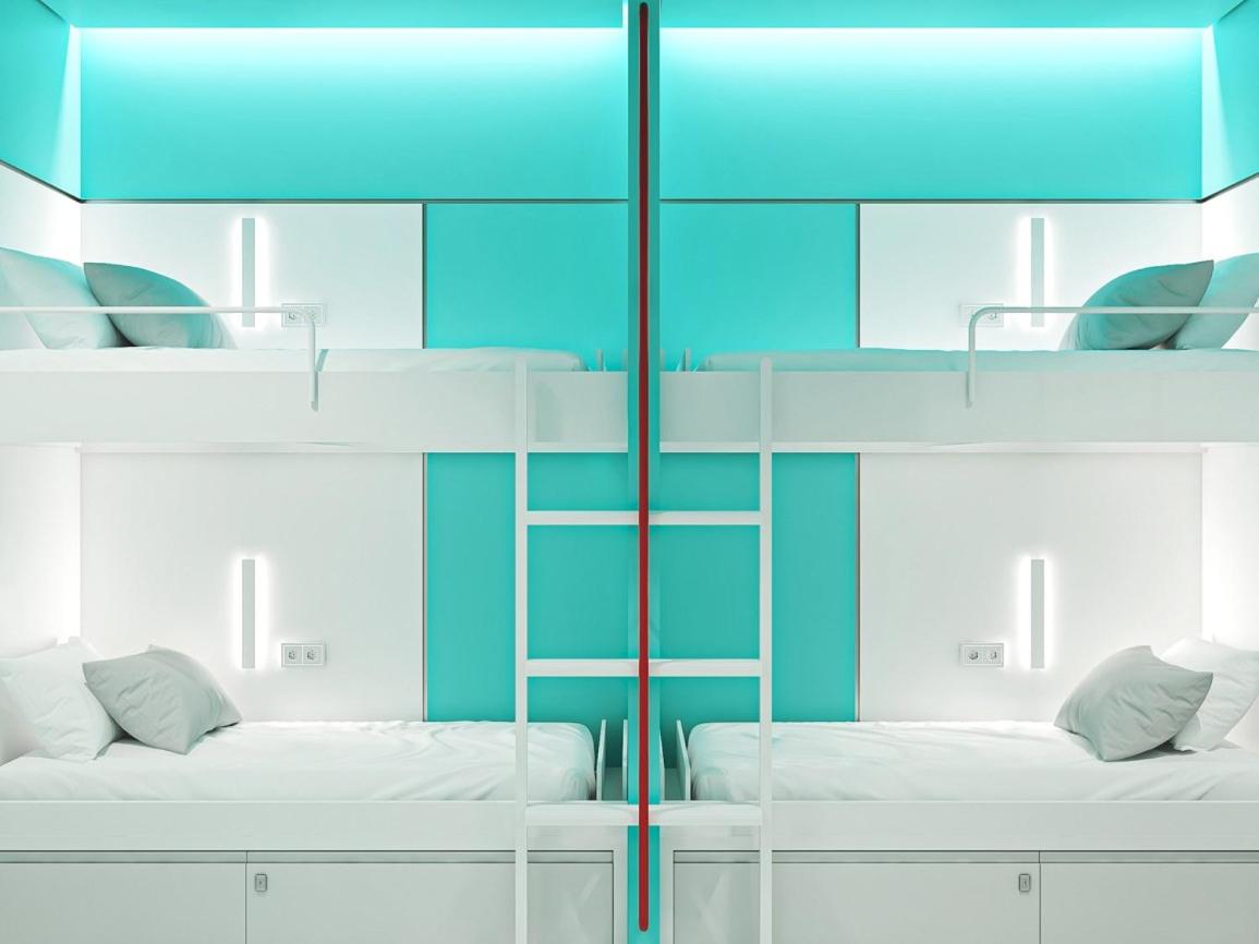 Bed in 6-Bed Female Dormitory Room