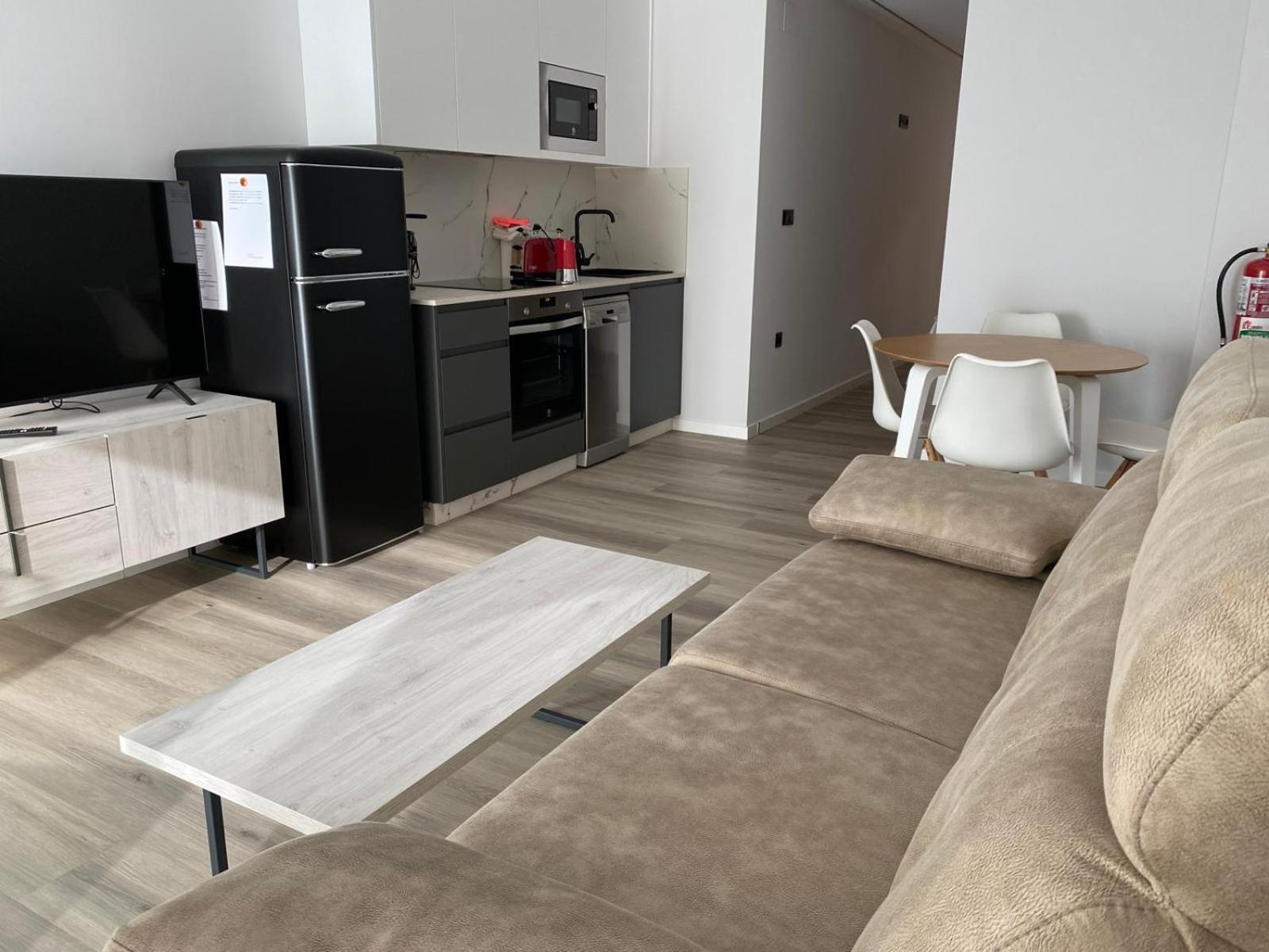 Apartamento Estudio con una Cama Matrimonial