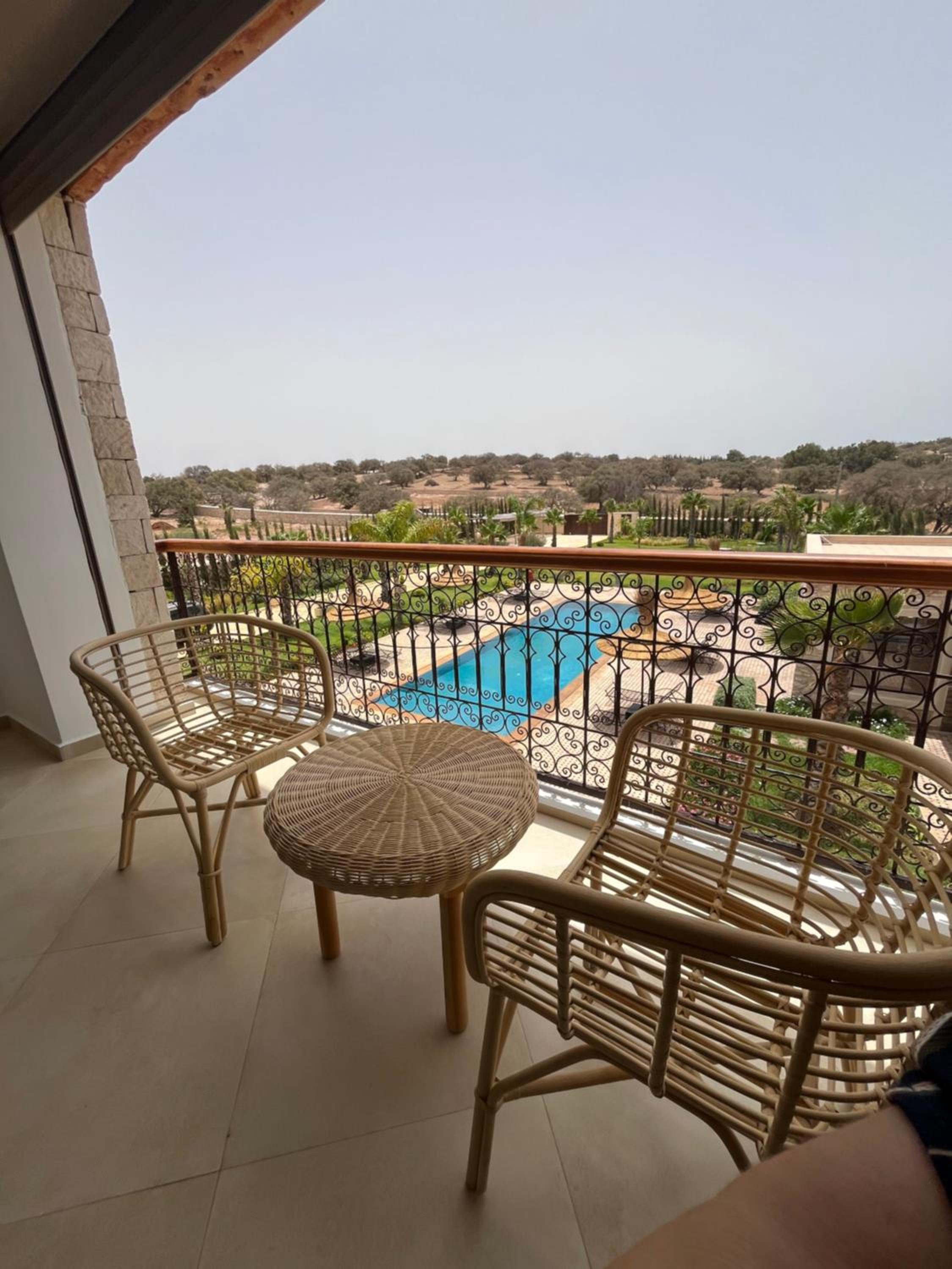 Studio with Pool View