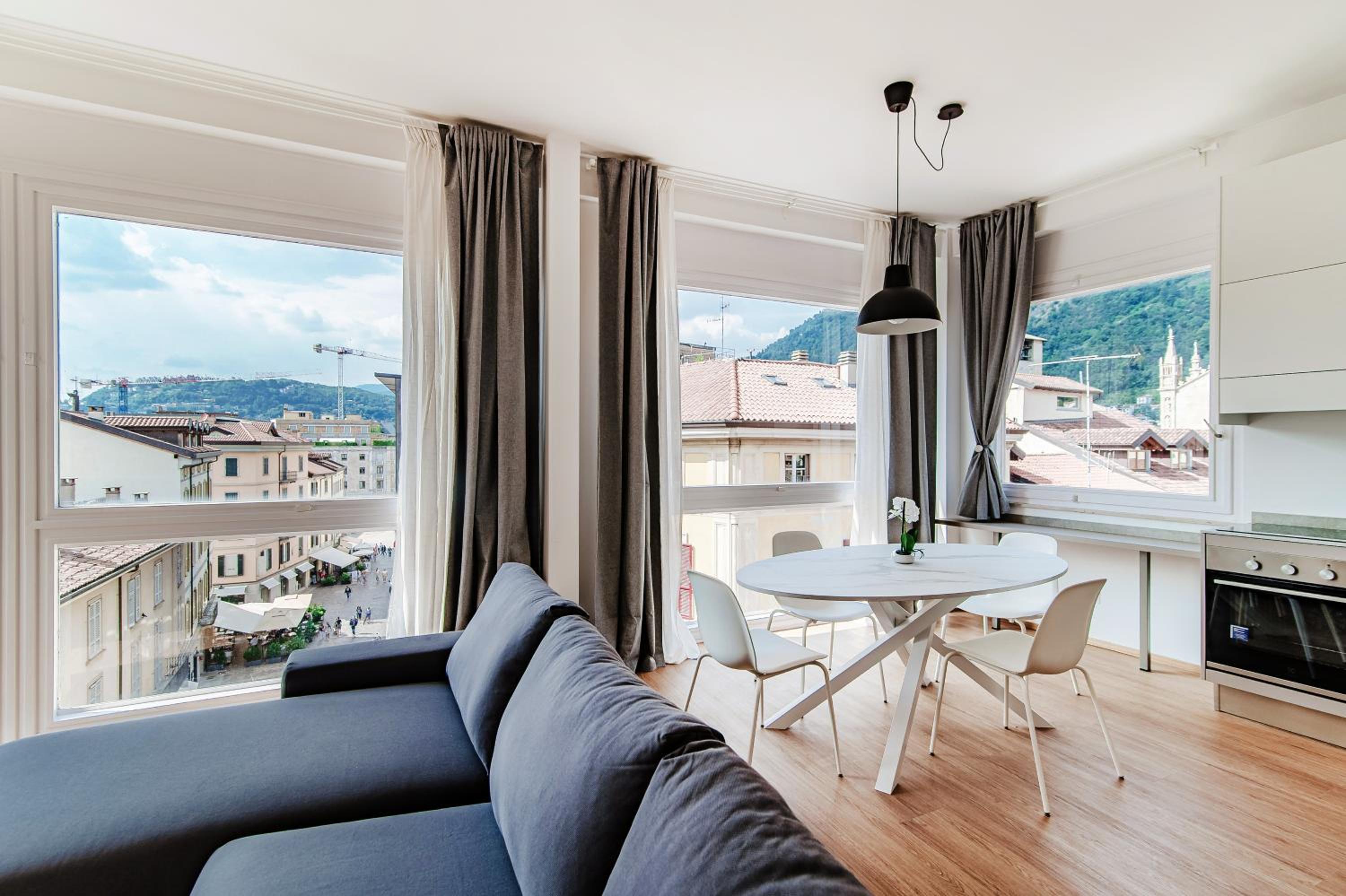 One-Bedroom Apartment with City View